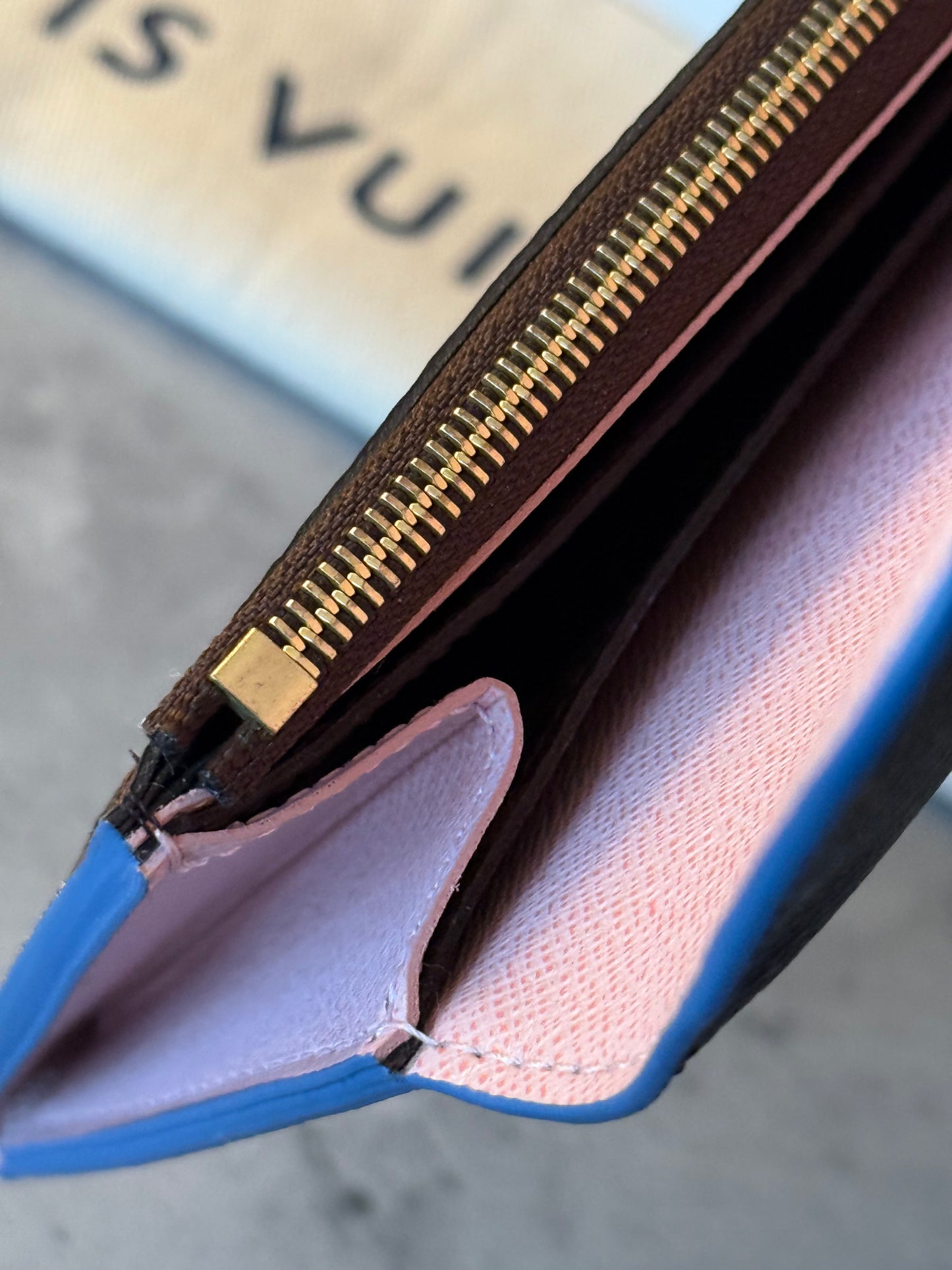 LV Emilie Bloom Wallet