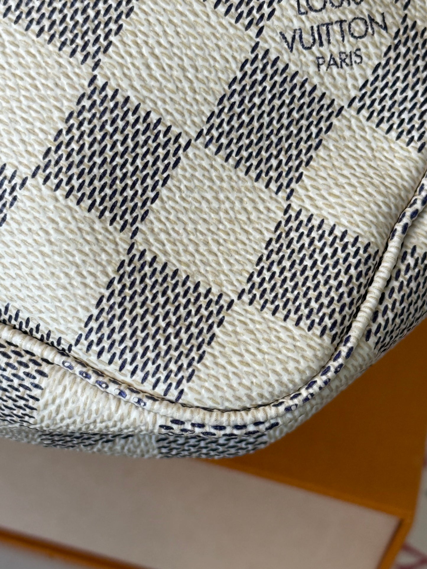 LV Damier Azur Pochette Accessories