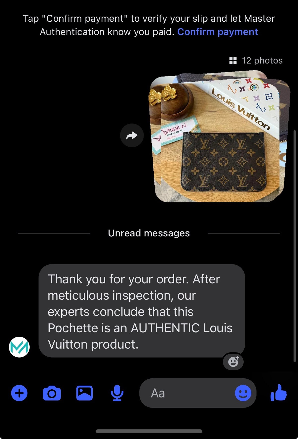 LV Loop Hobo GM Pouch