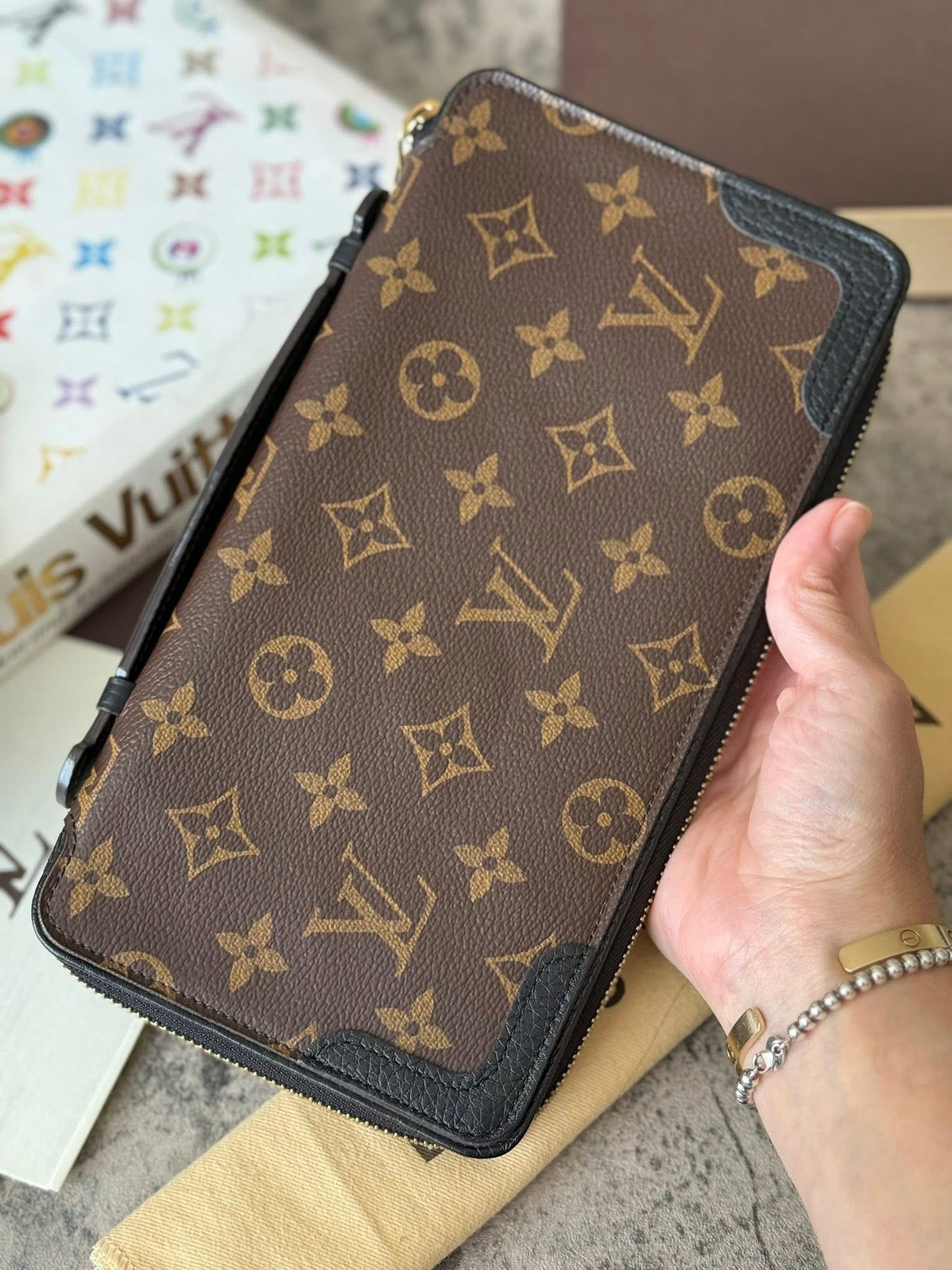 LV Daily Organizer Noir
