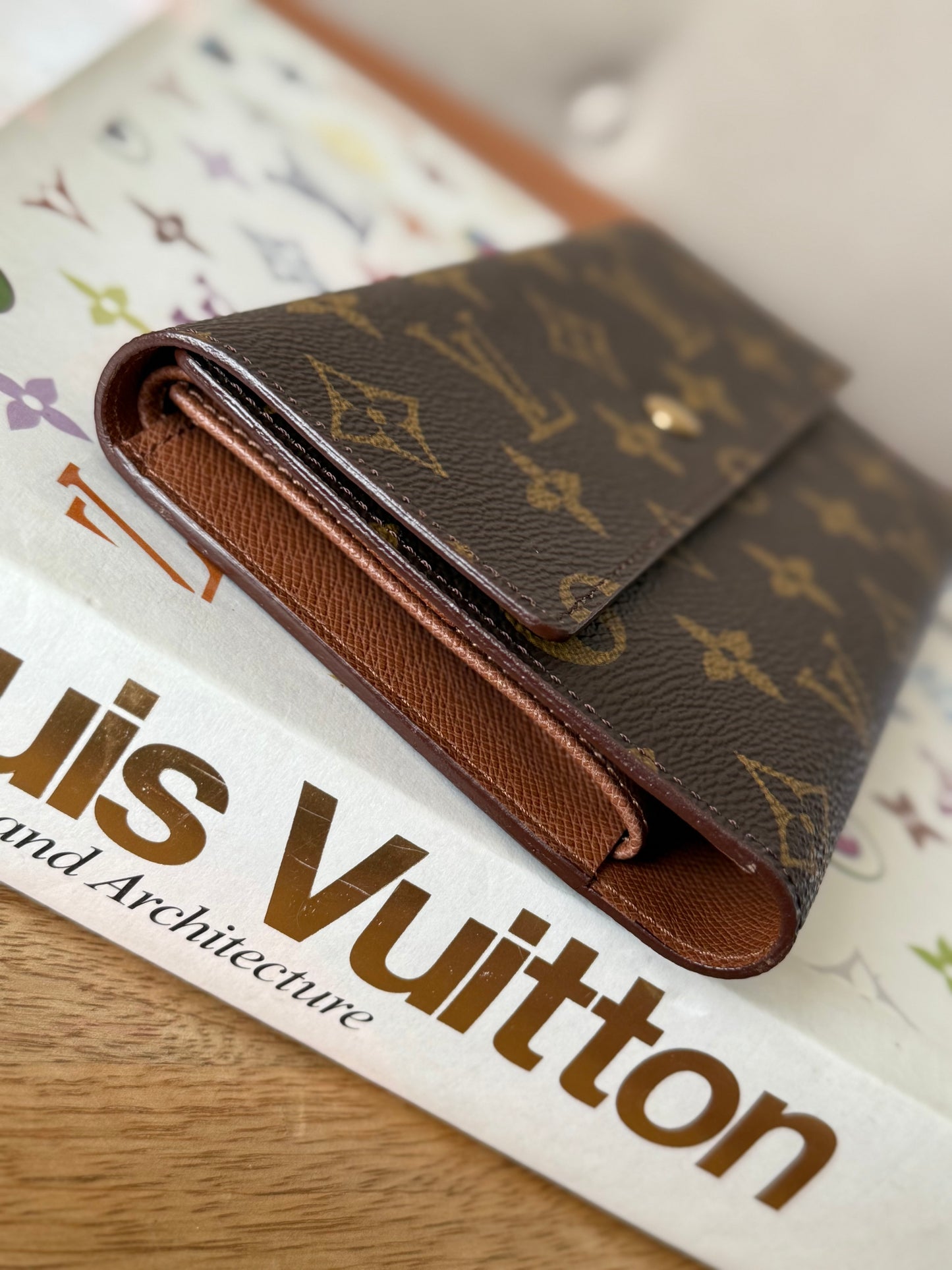 LV International trifold wallet