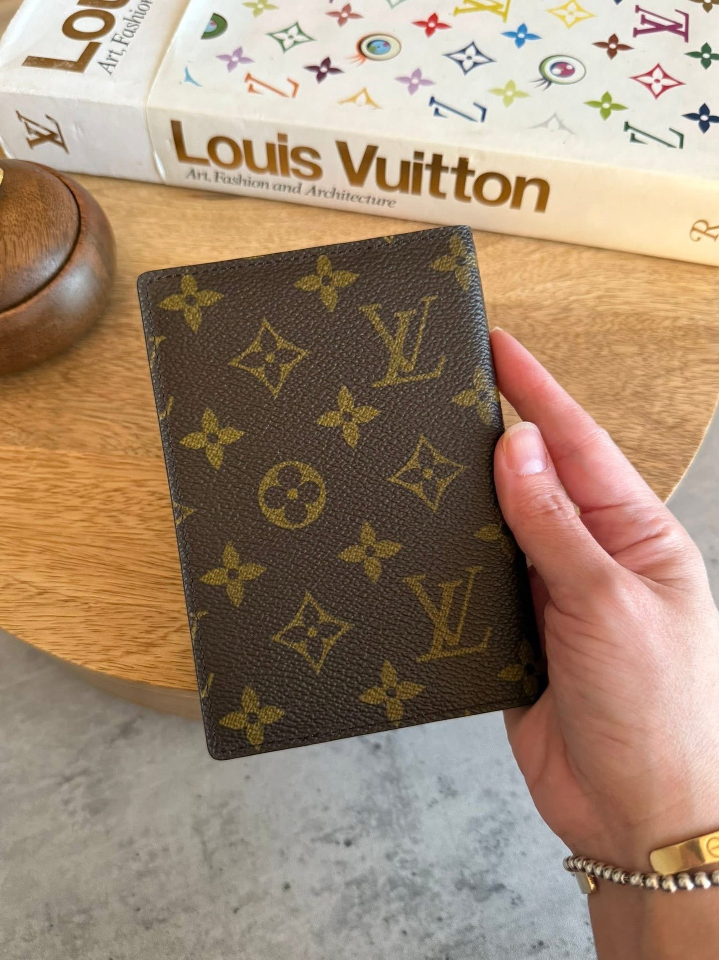 LV Passport Holder Monogram