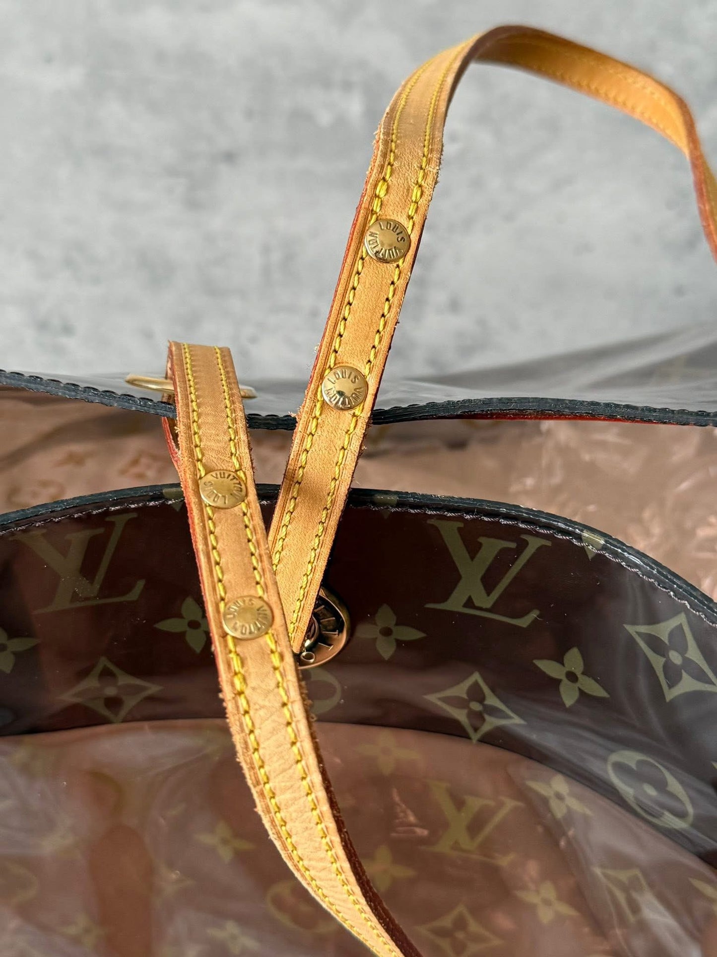 LV Cabas tote vinyl