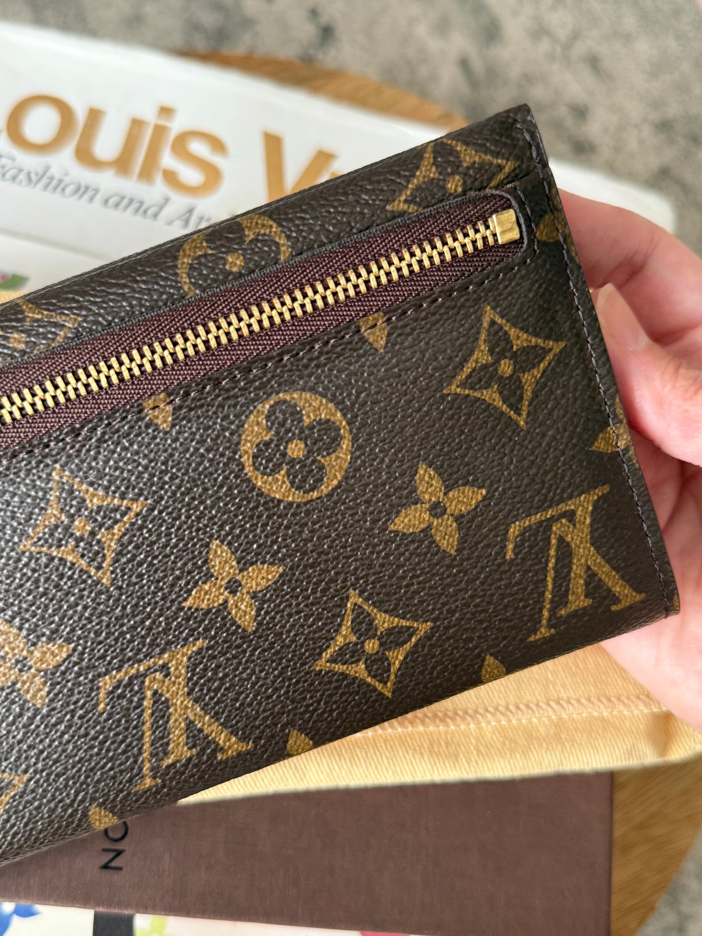 LV Origami Long Wallet