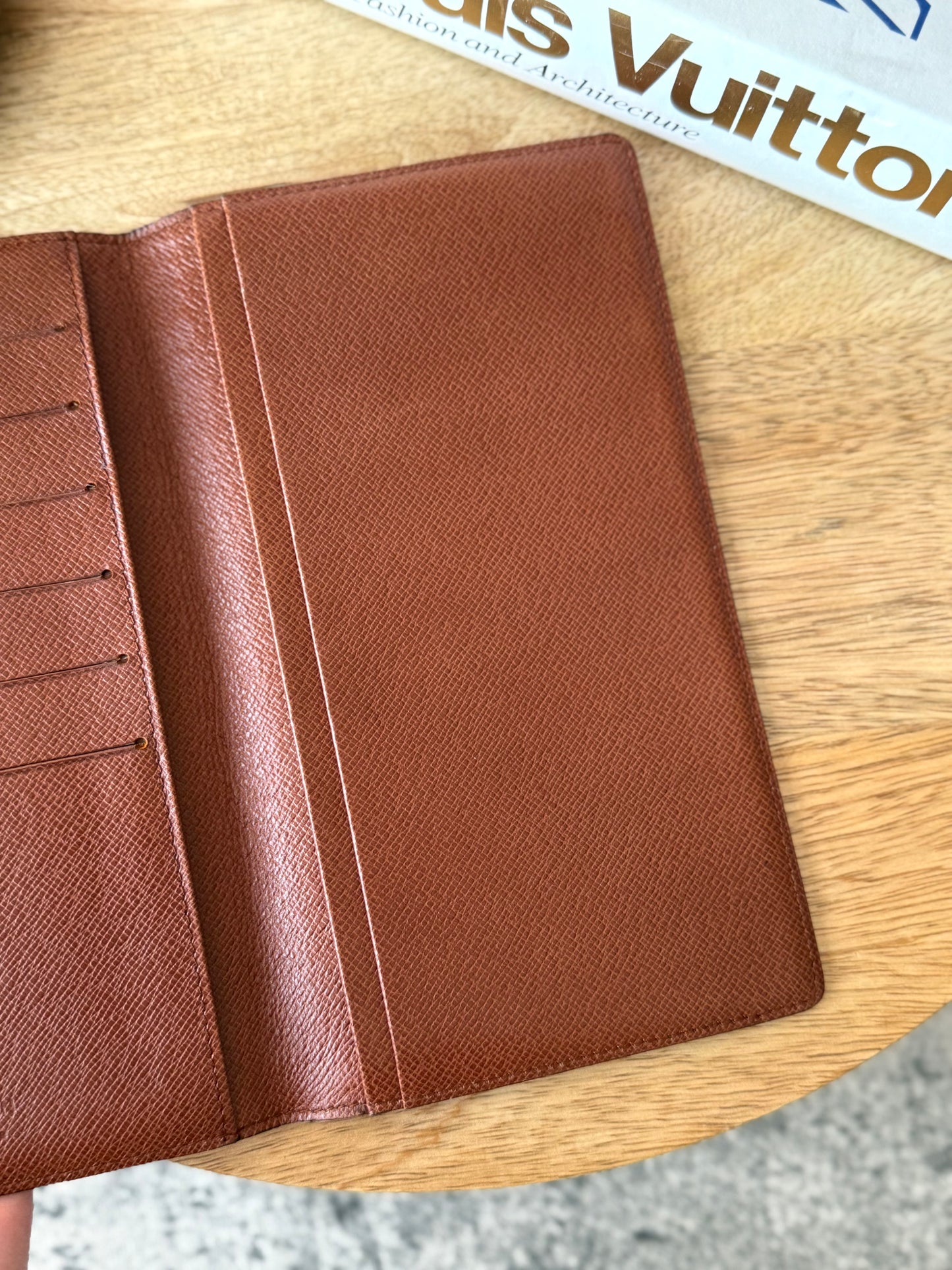 LV Checkbook/Planner Cover