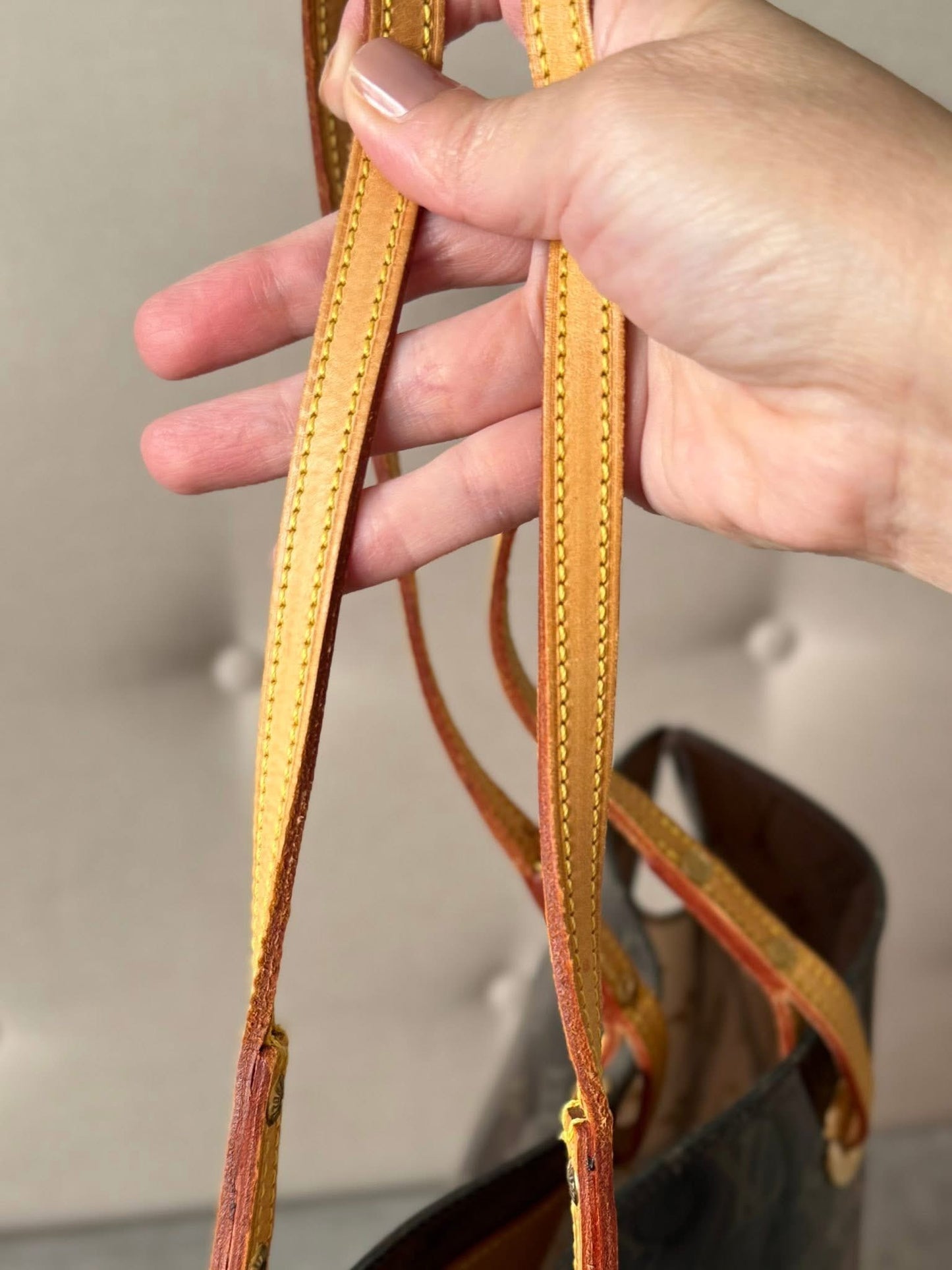 LV Cabas tote vinyl