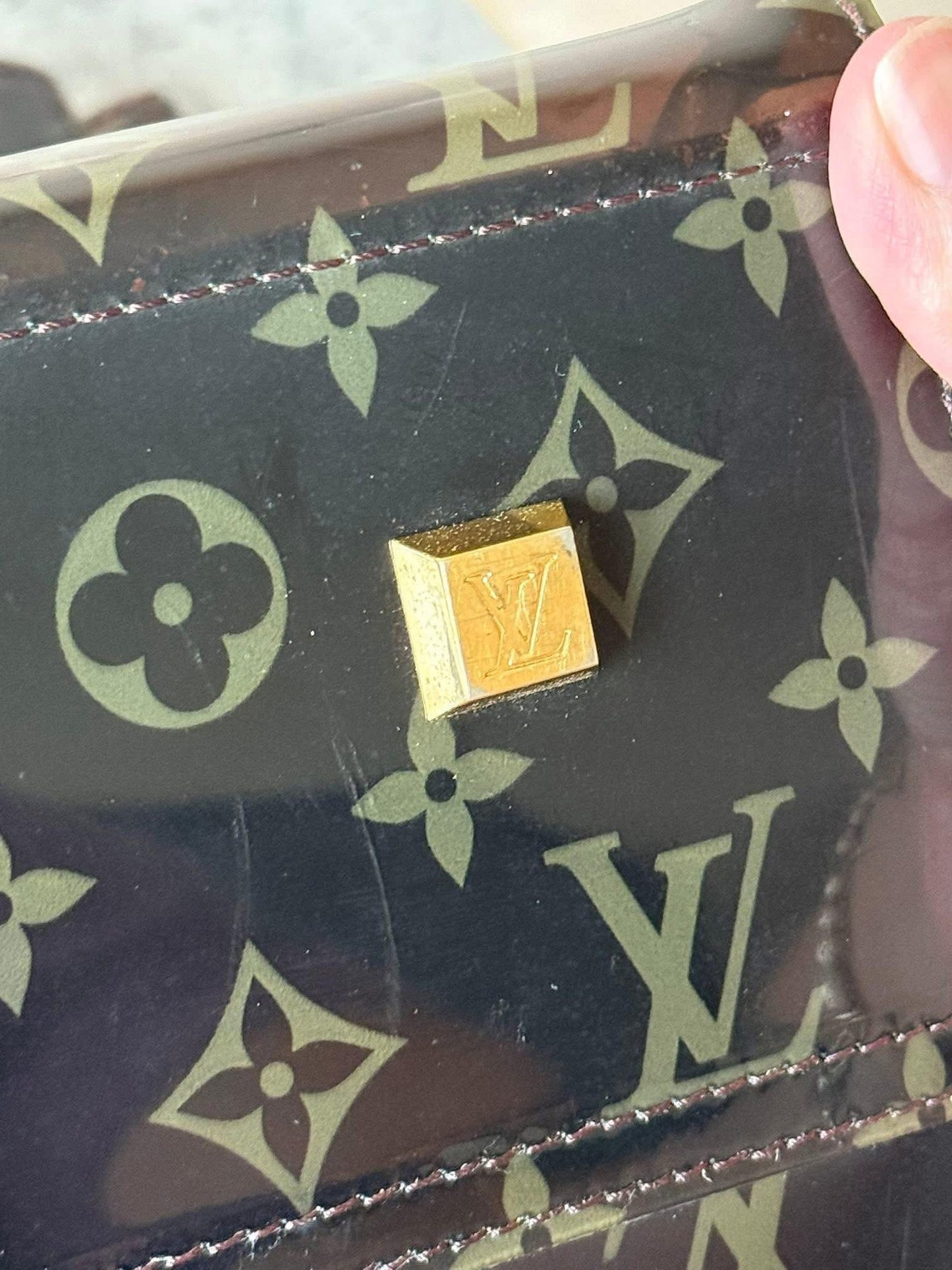 LV Cabas tote vinyl
