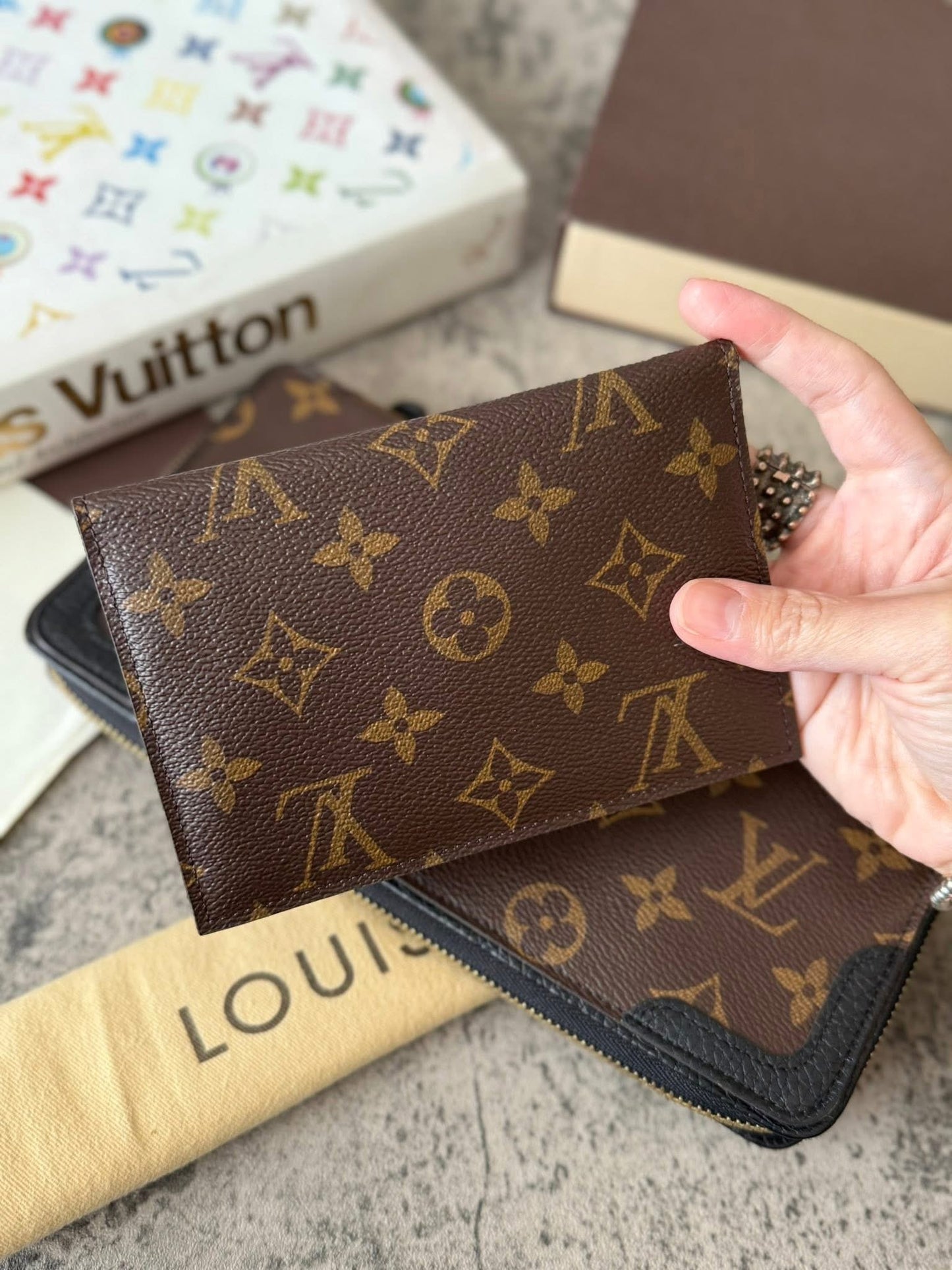 LV Daily Organizer Noir