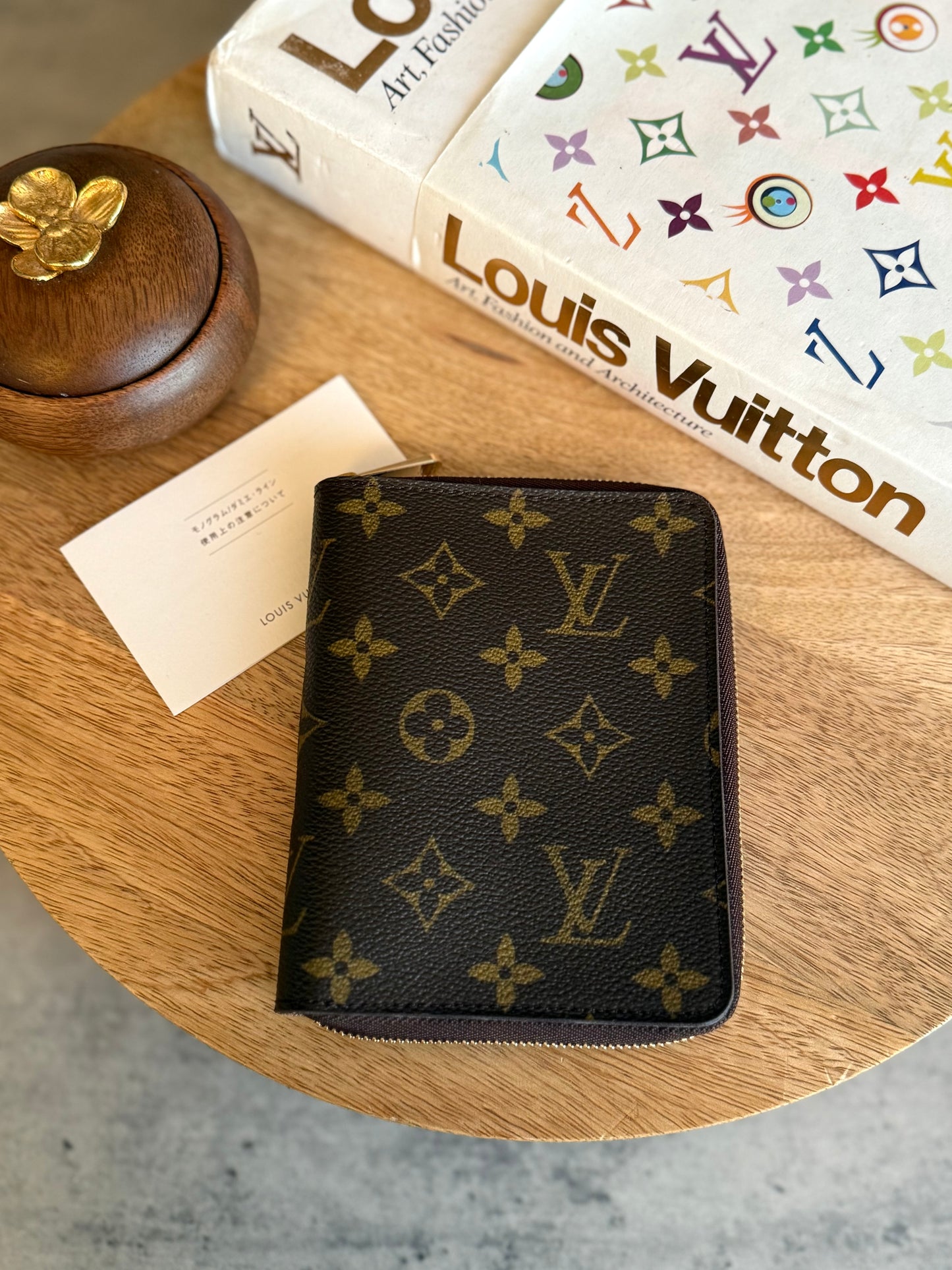 LV Zippy Passport Monogram