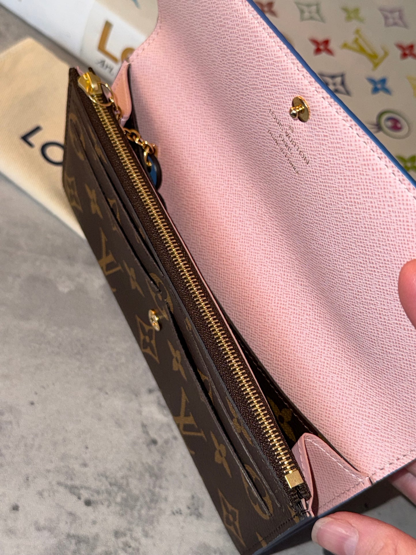 LV Emilie Bloom Wallet