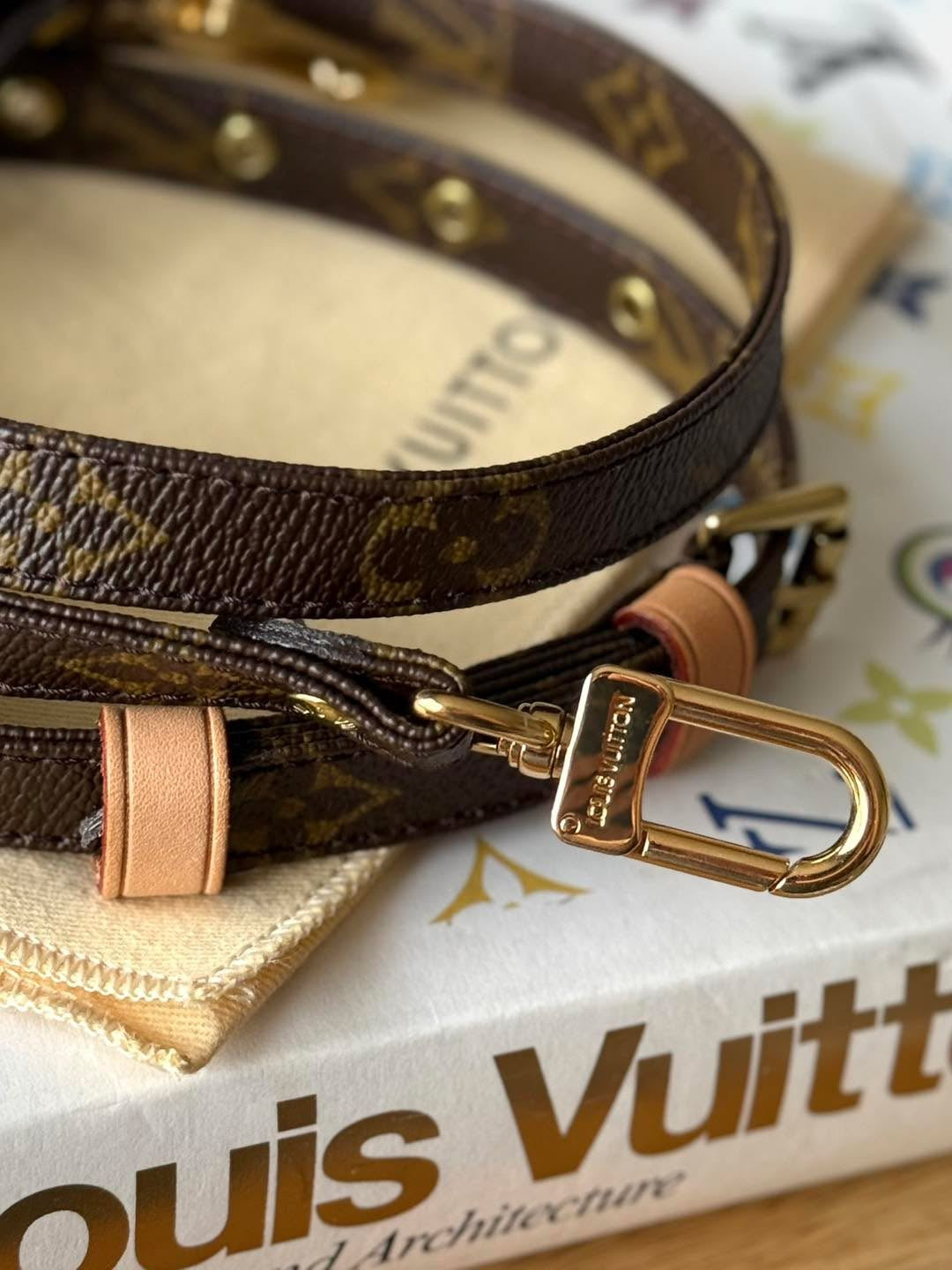 LV 16mm Monogram Strap