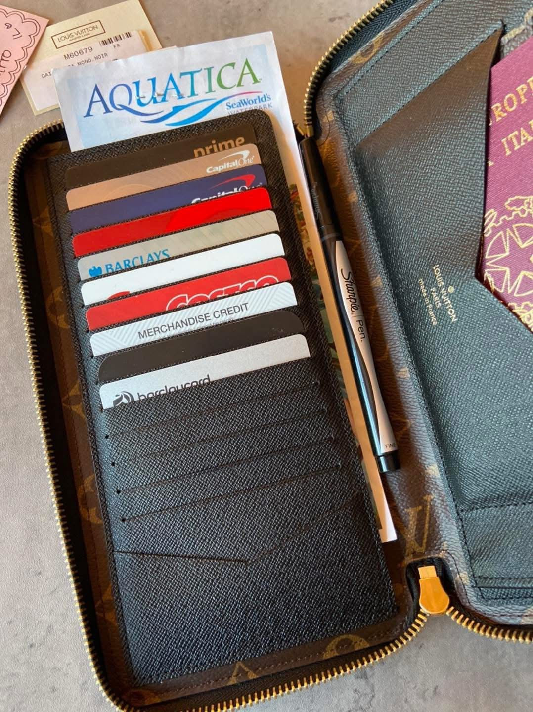 LV Daily Organizer Noir