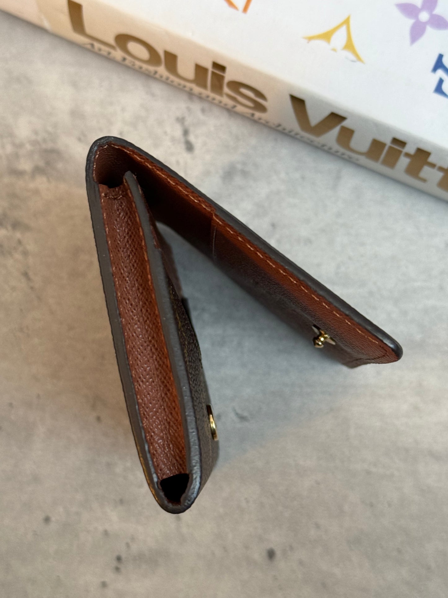 LV Envelope Business Card Holder