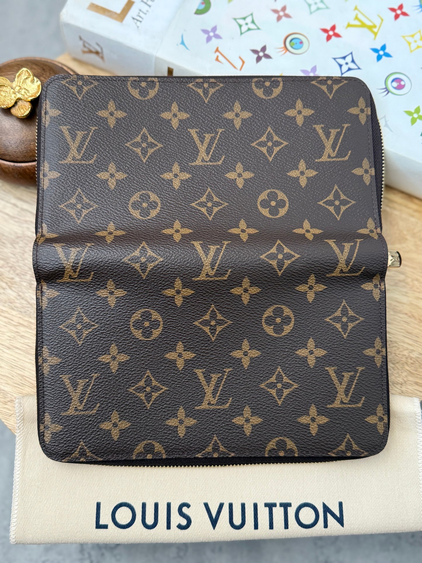 LV Zippy Organizer New Model Monogram