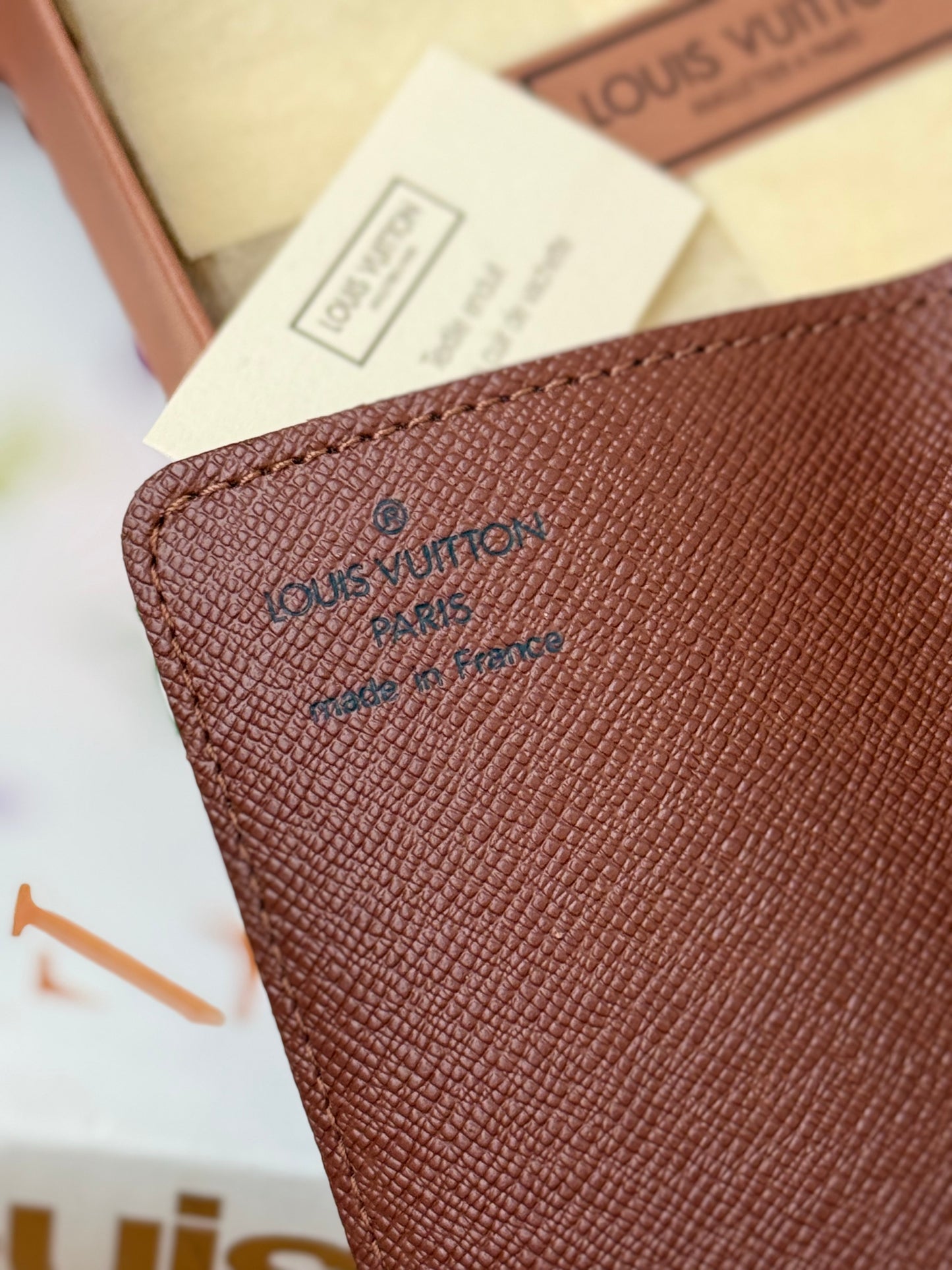 LV Porte Pression Card Holder