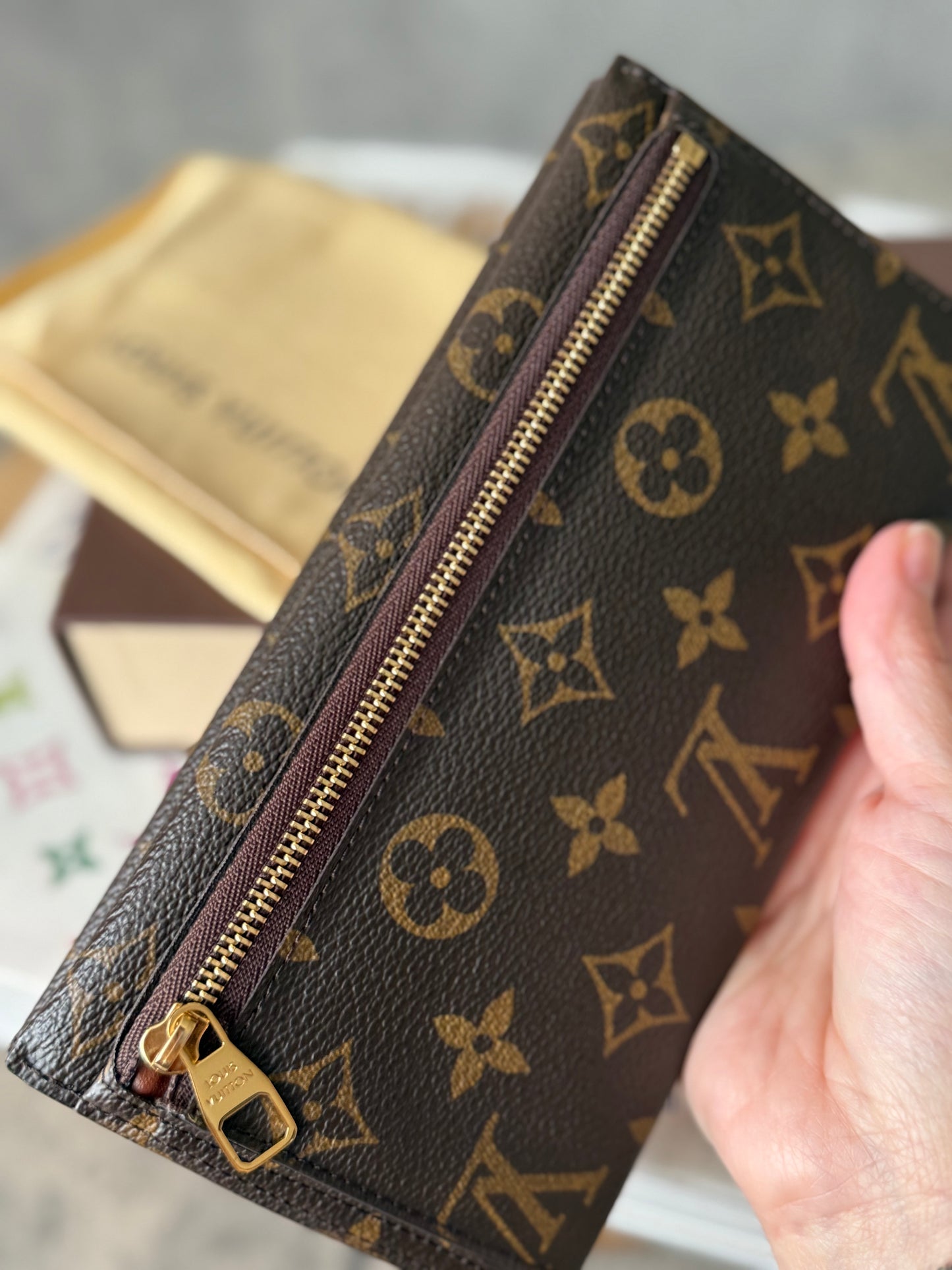 LV Origami Long Wallet