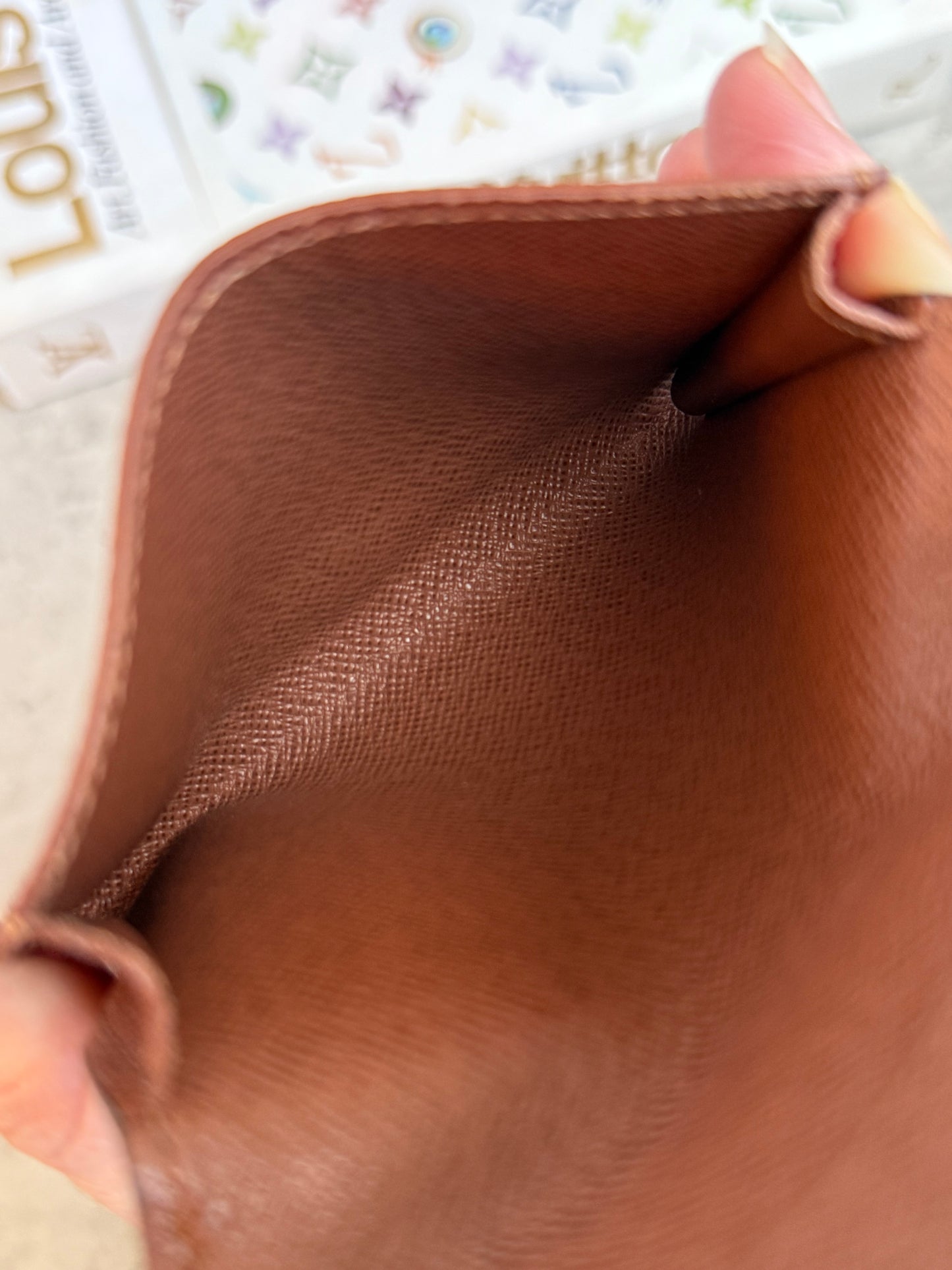 LV Envelope Business Card Holder