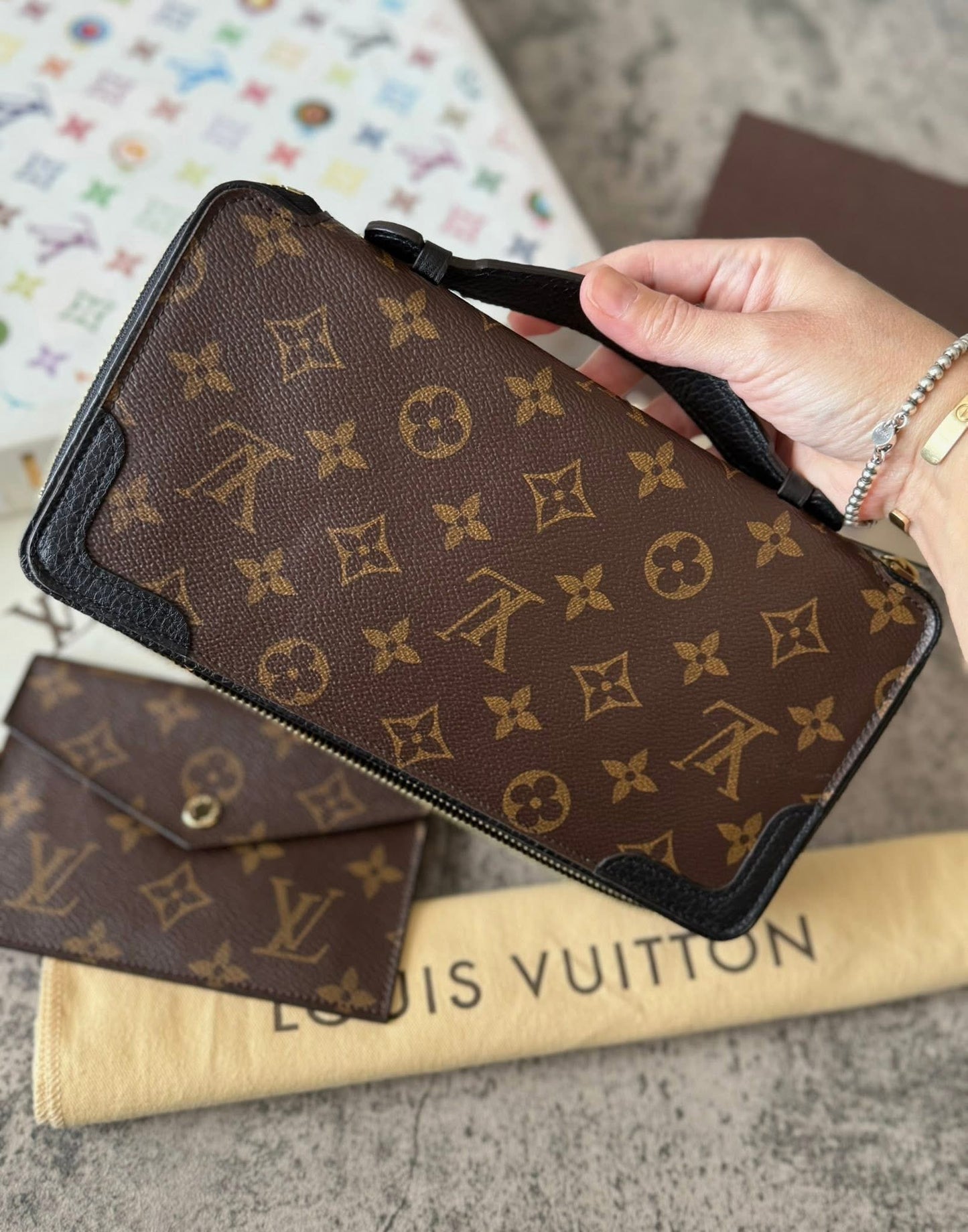 LV Daily Organizer Noir