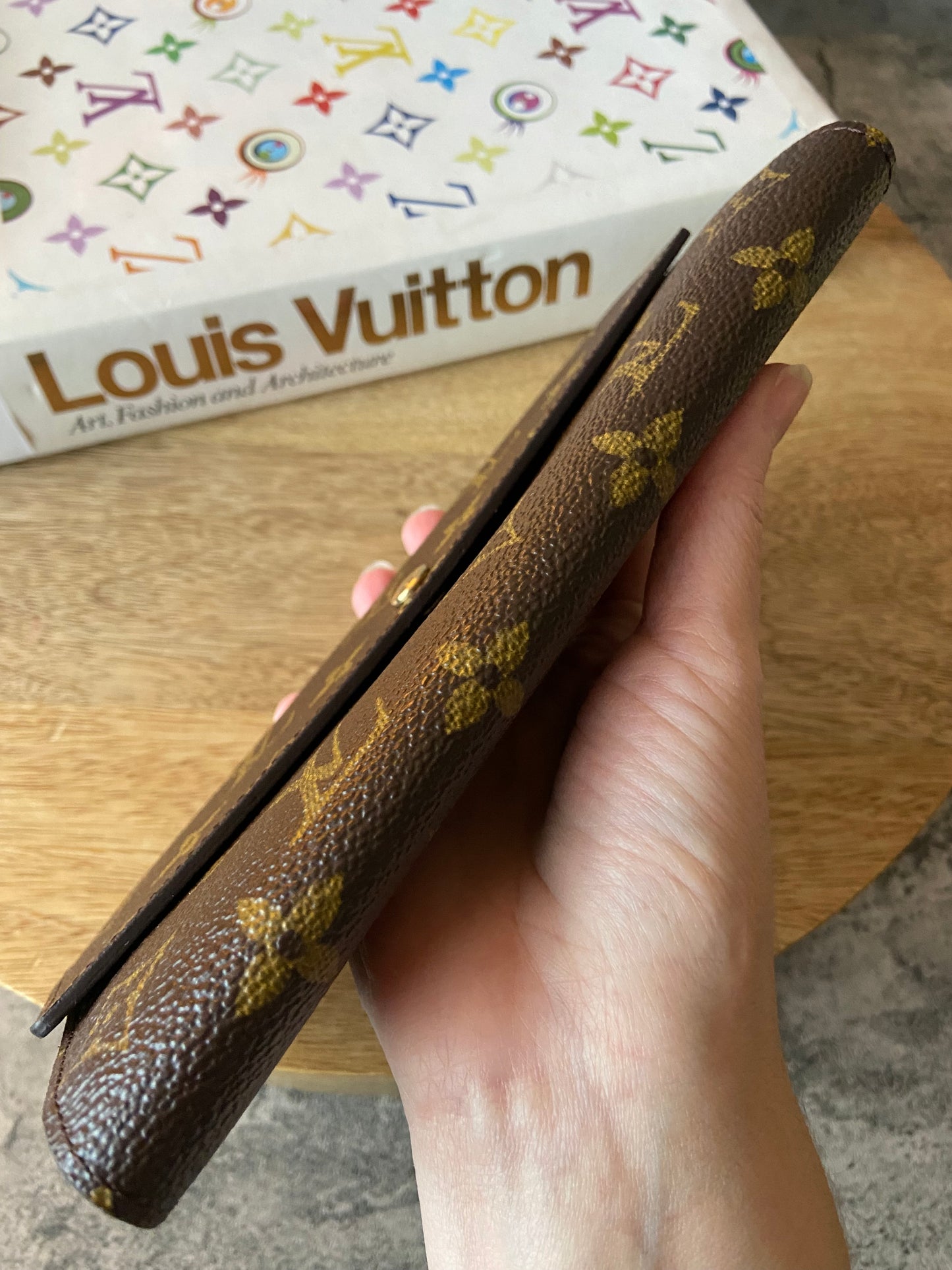 LV Sarah Wallet in Monogram