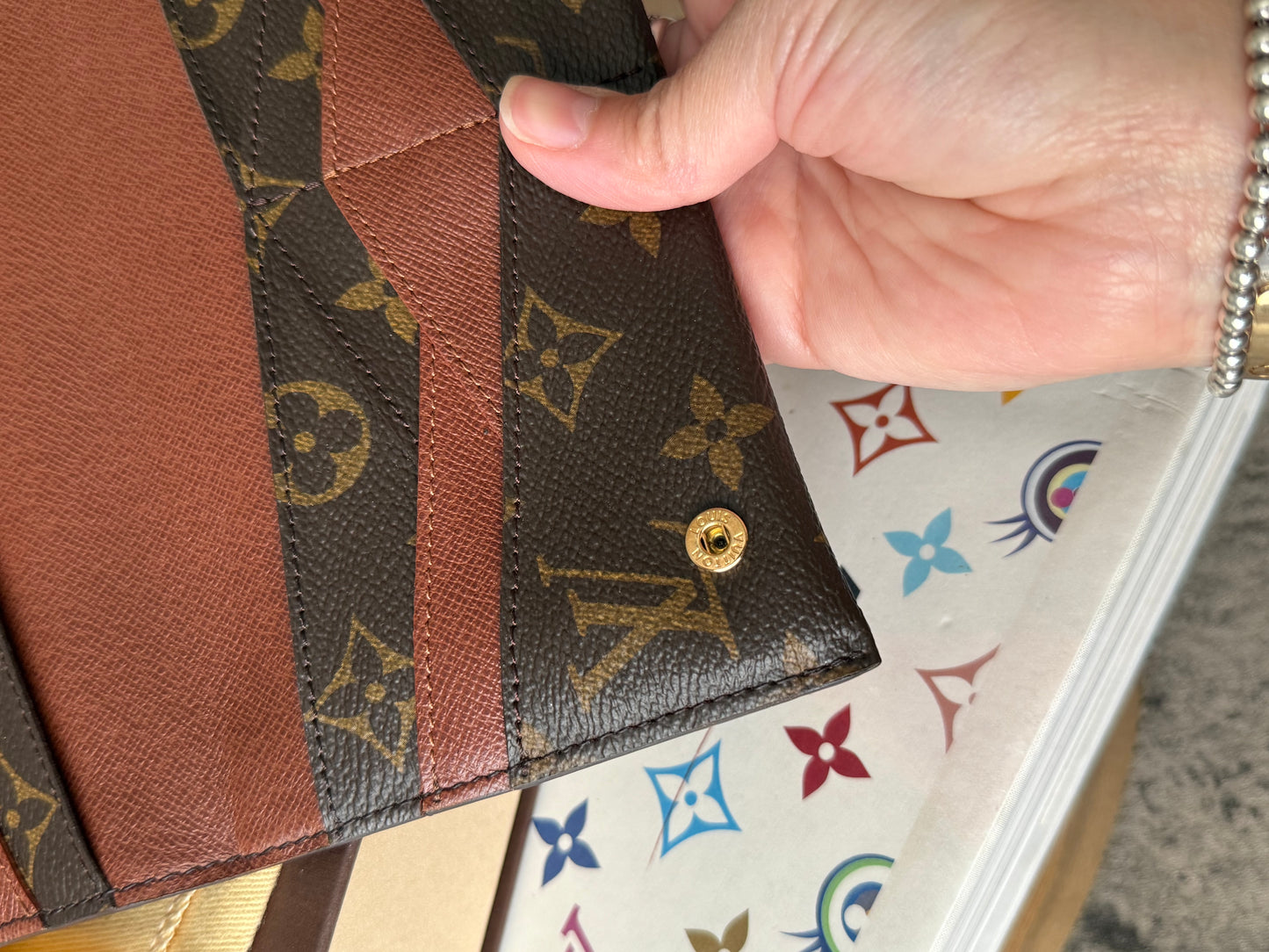 LV Origami Long Wallet