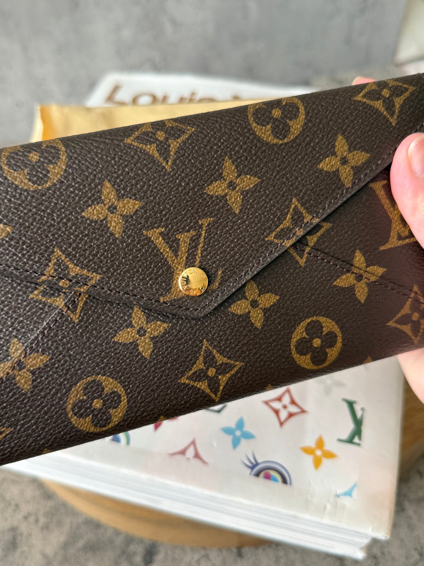 LV Origami Long Wallet