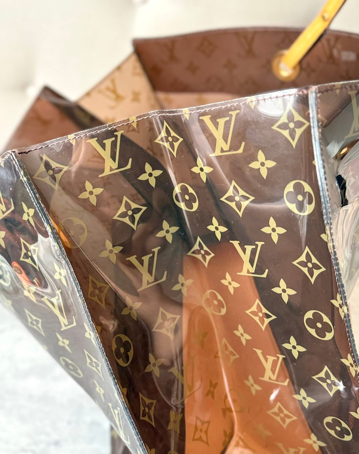 LV Cabas tote vinyl