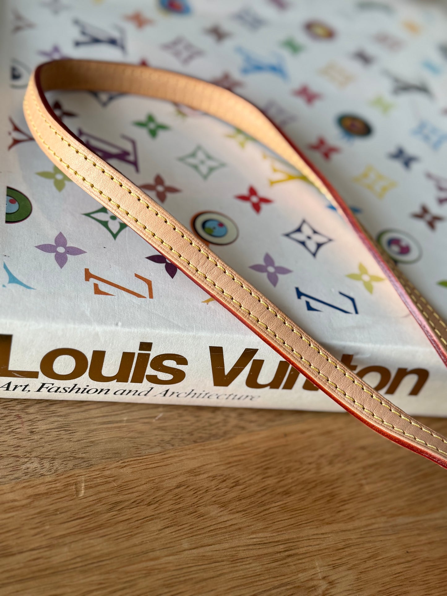 LV Vachetta Strap