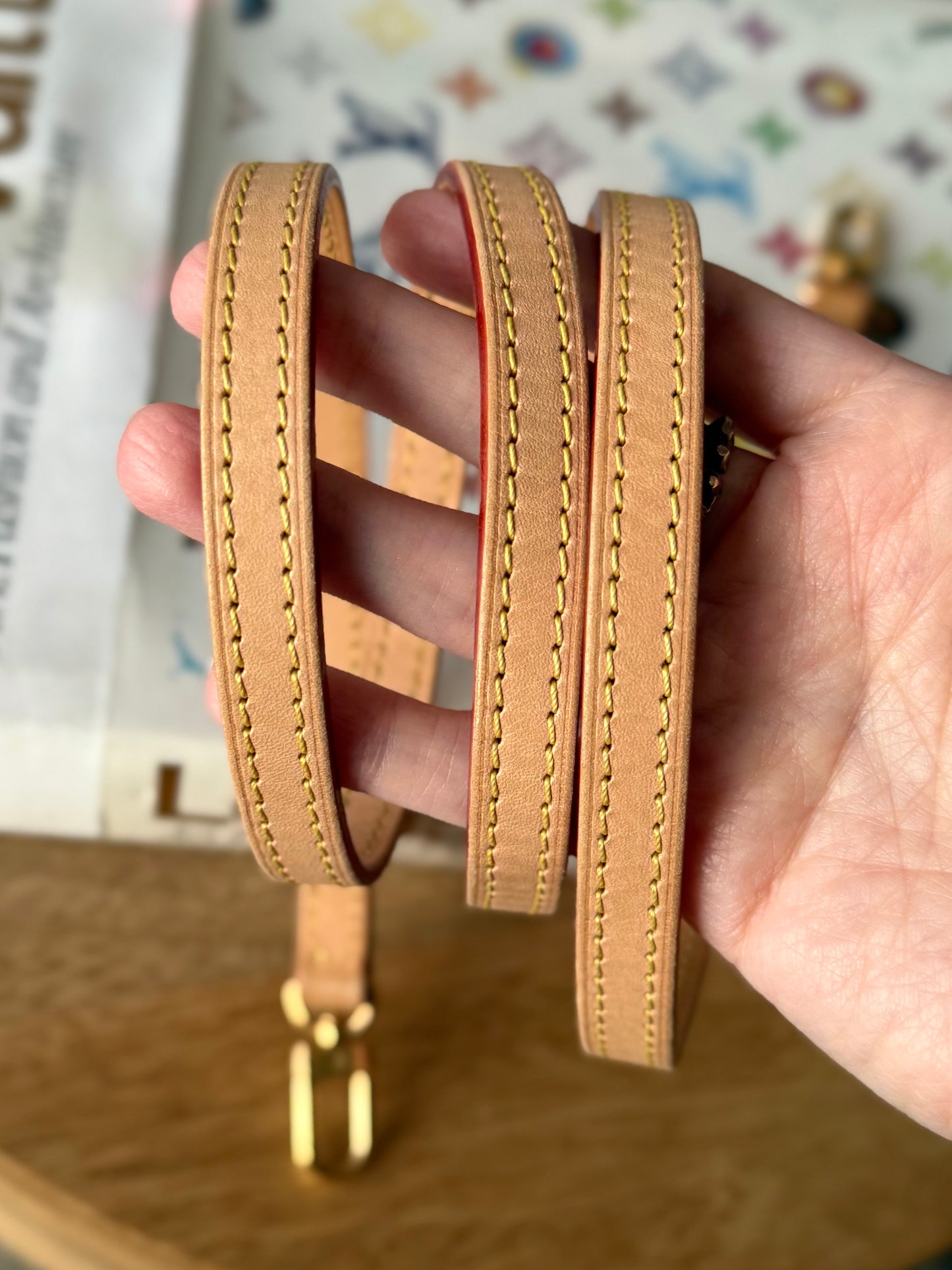 LV Vachetta Strap