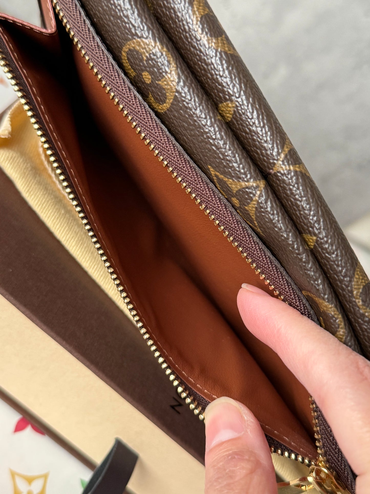 LV Origami Long Wallet