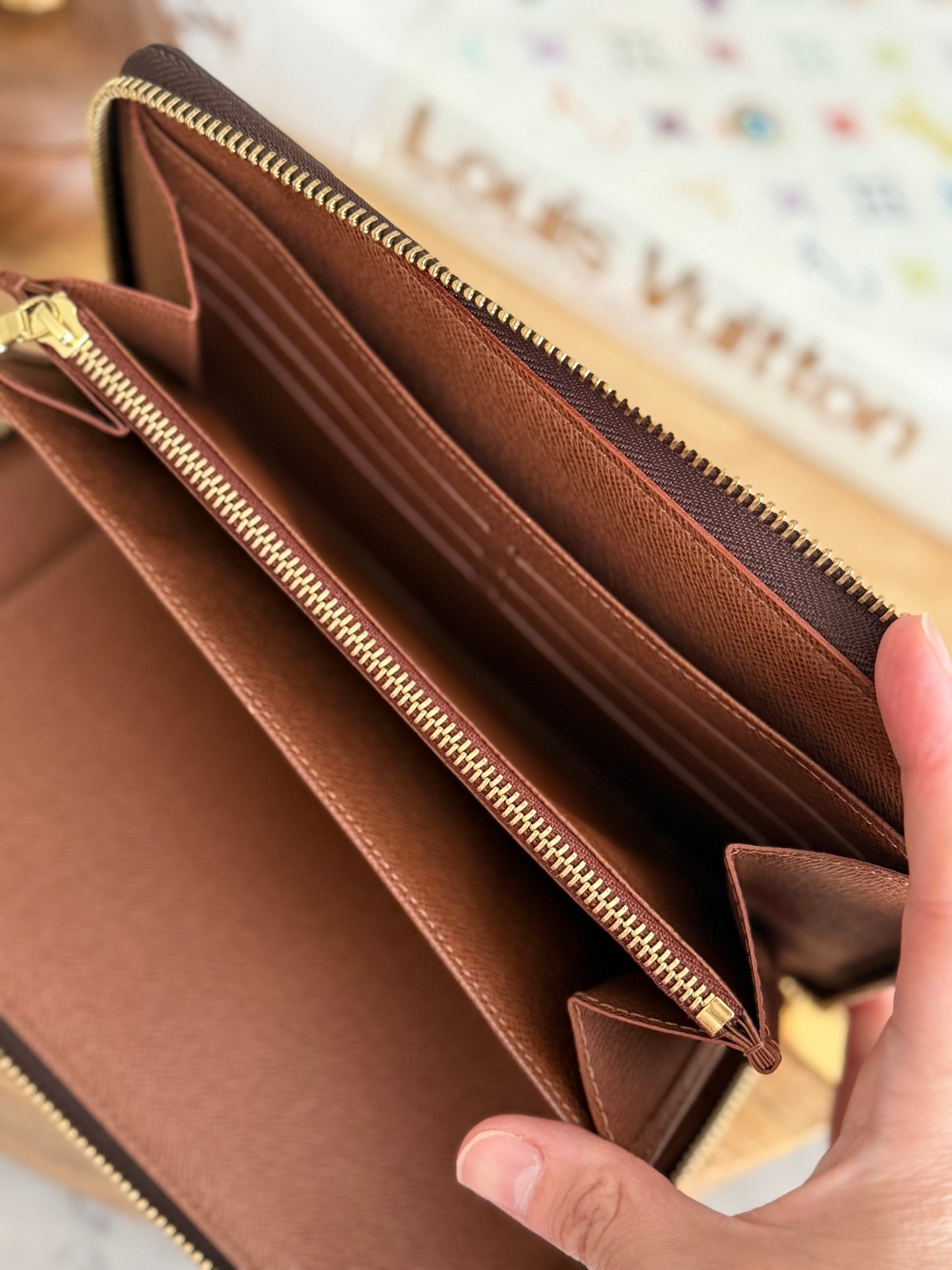 LV Zippy Organizer Monogram
