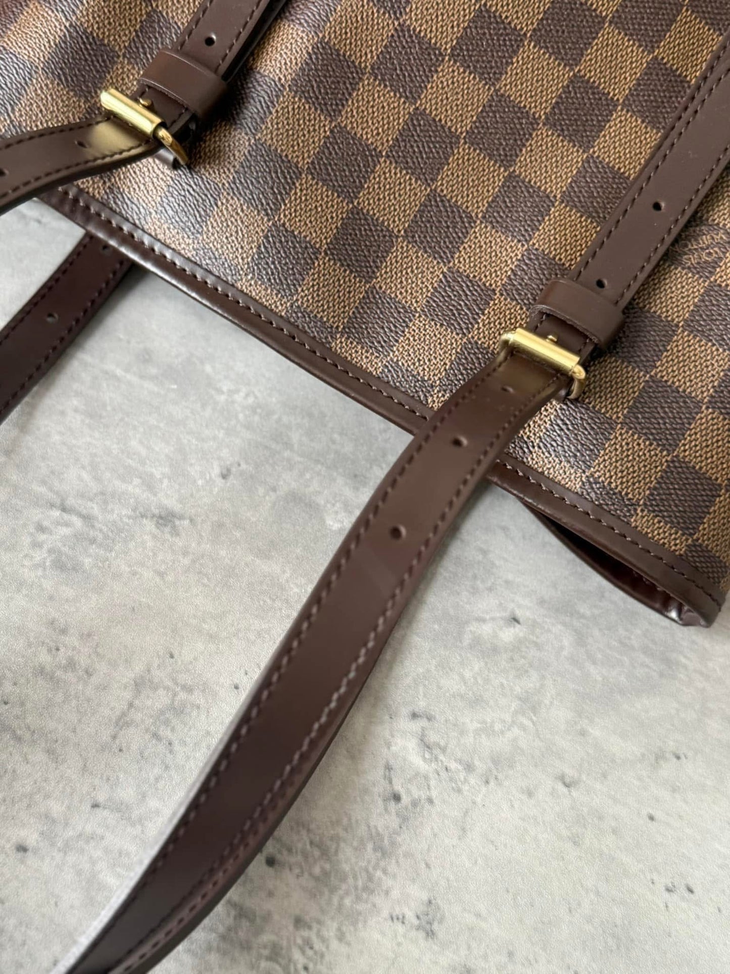 LV Bucket GM Damier Ebene