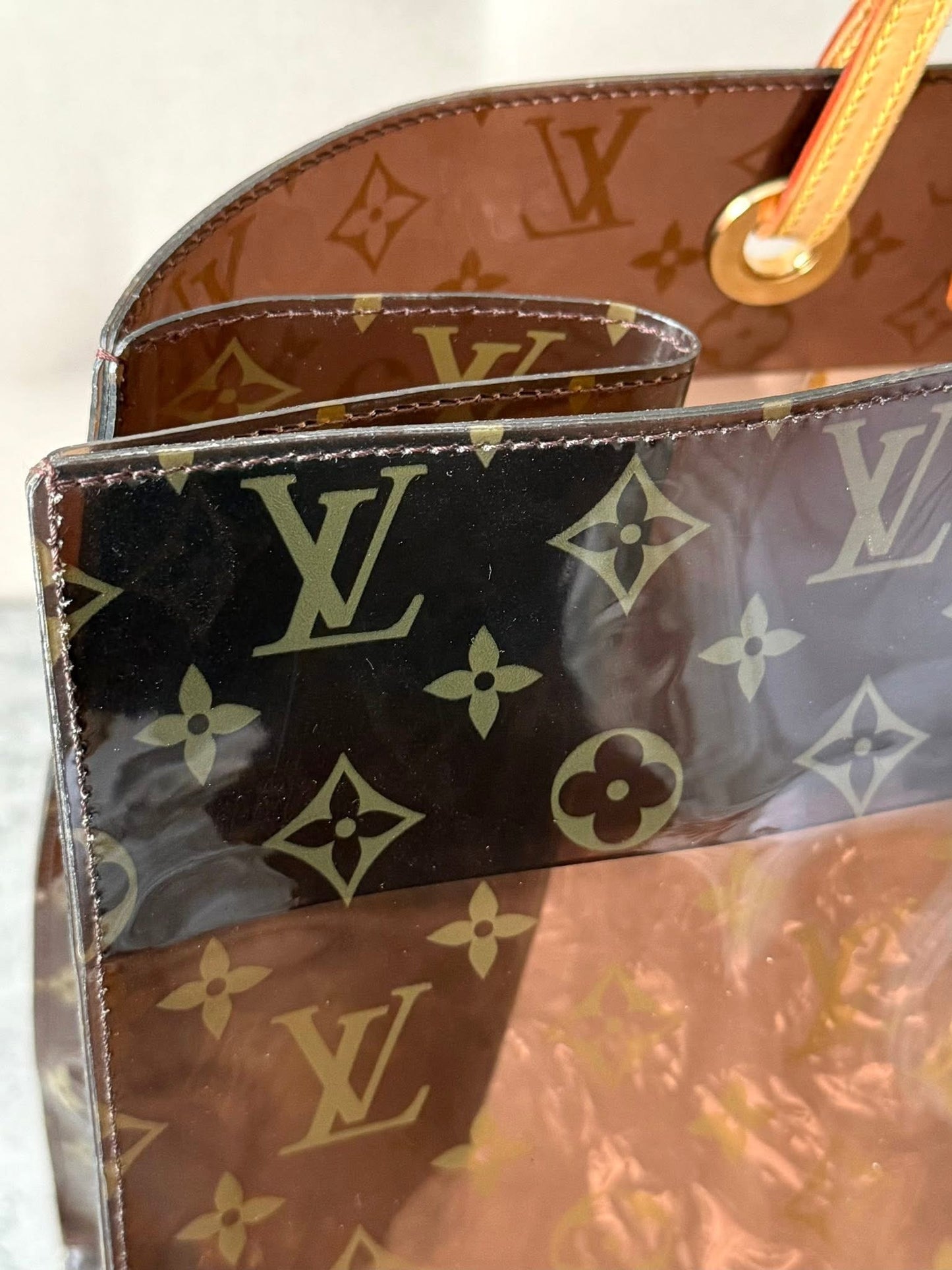 LV Cabas tote vinyl