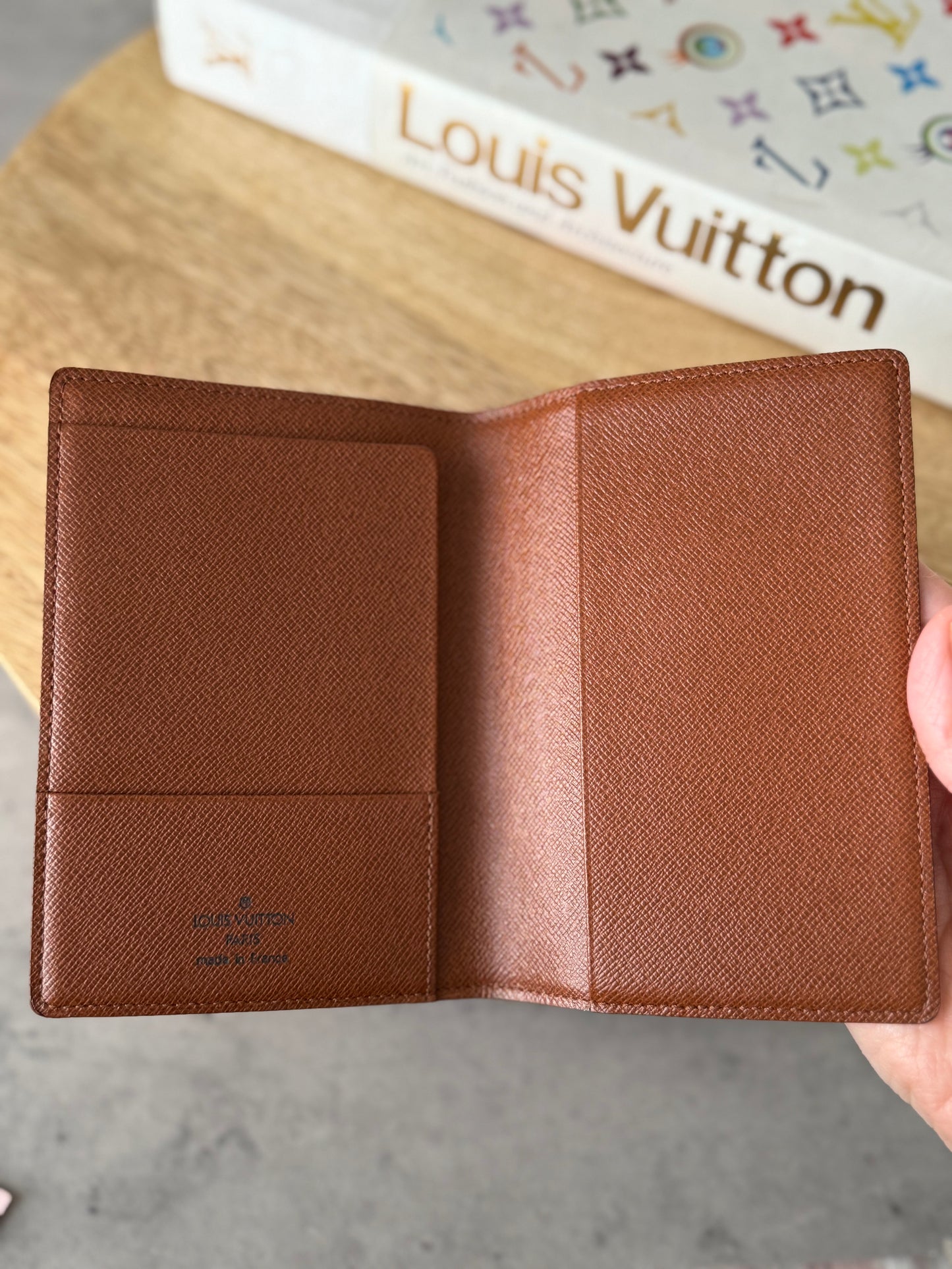 LV Passport Holder