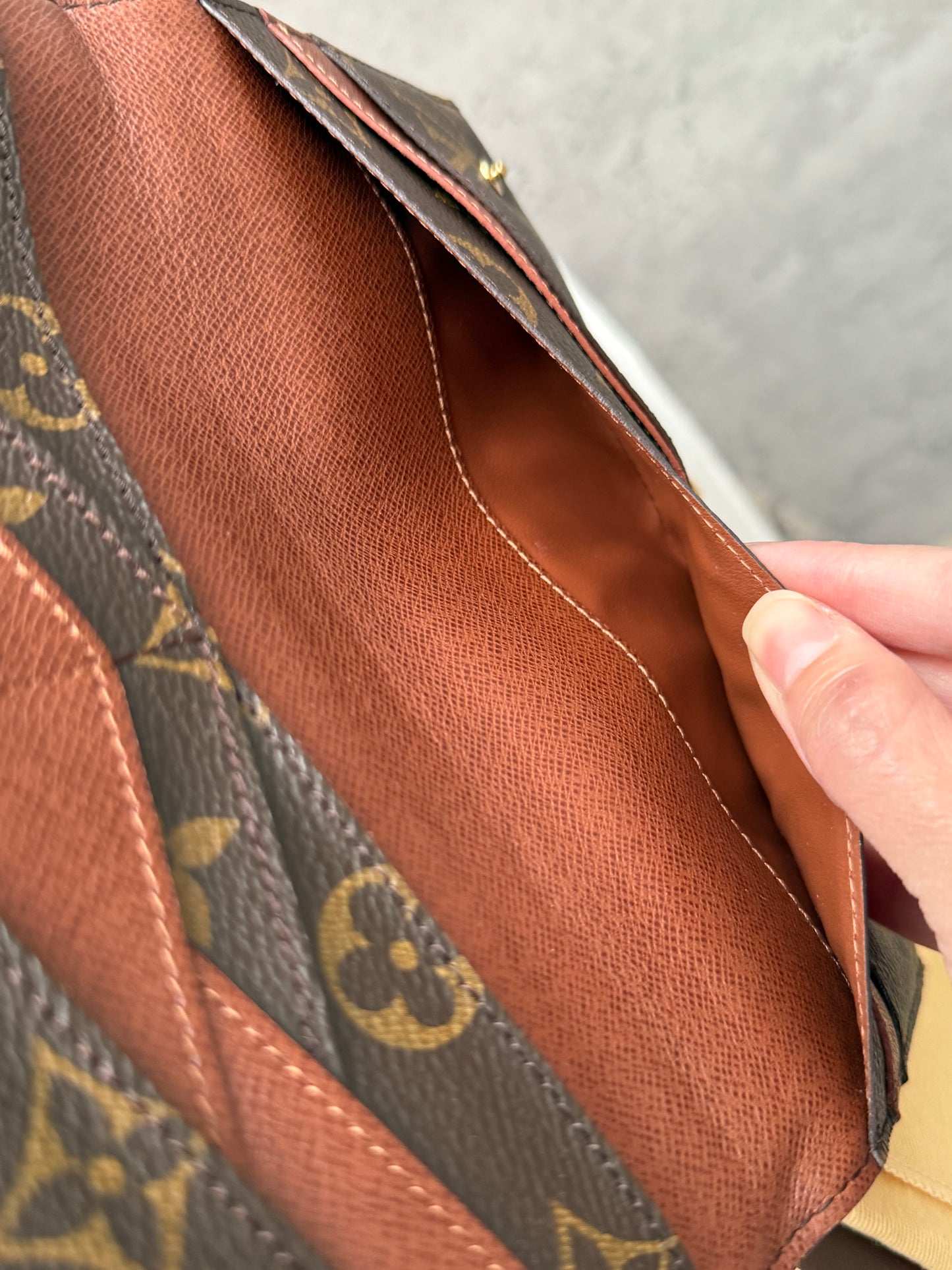 LV Origami Long Wallet