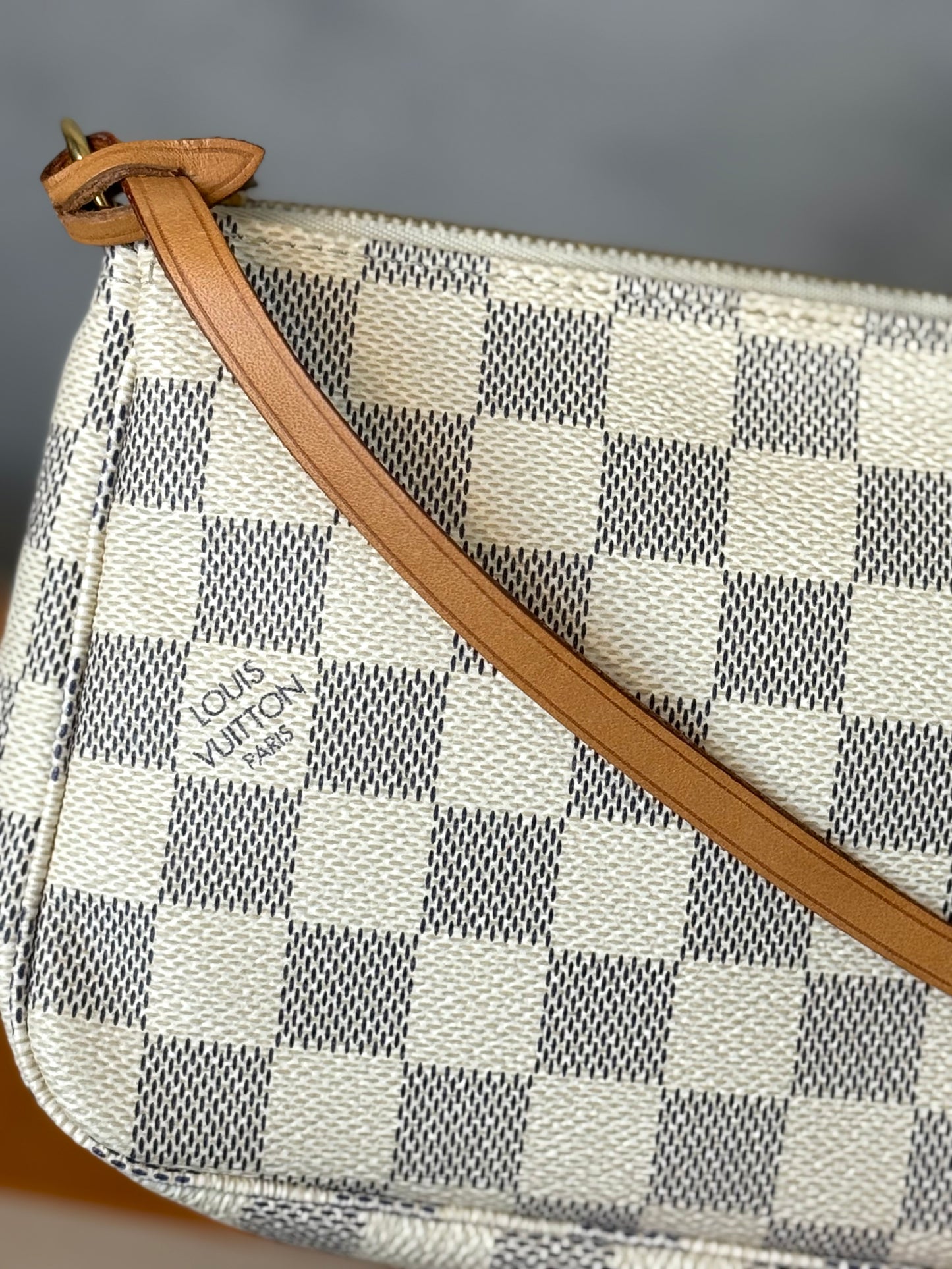 LV Damier Azur Pochette Accessories