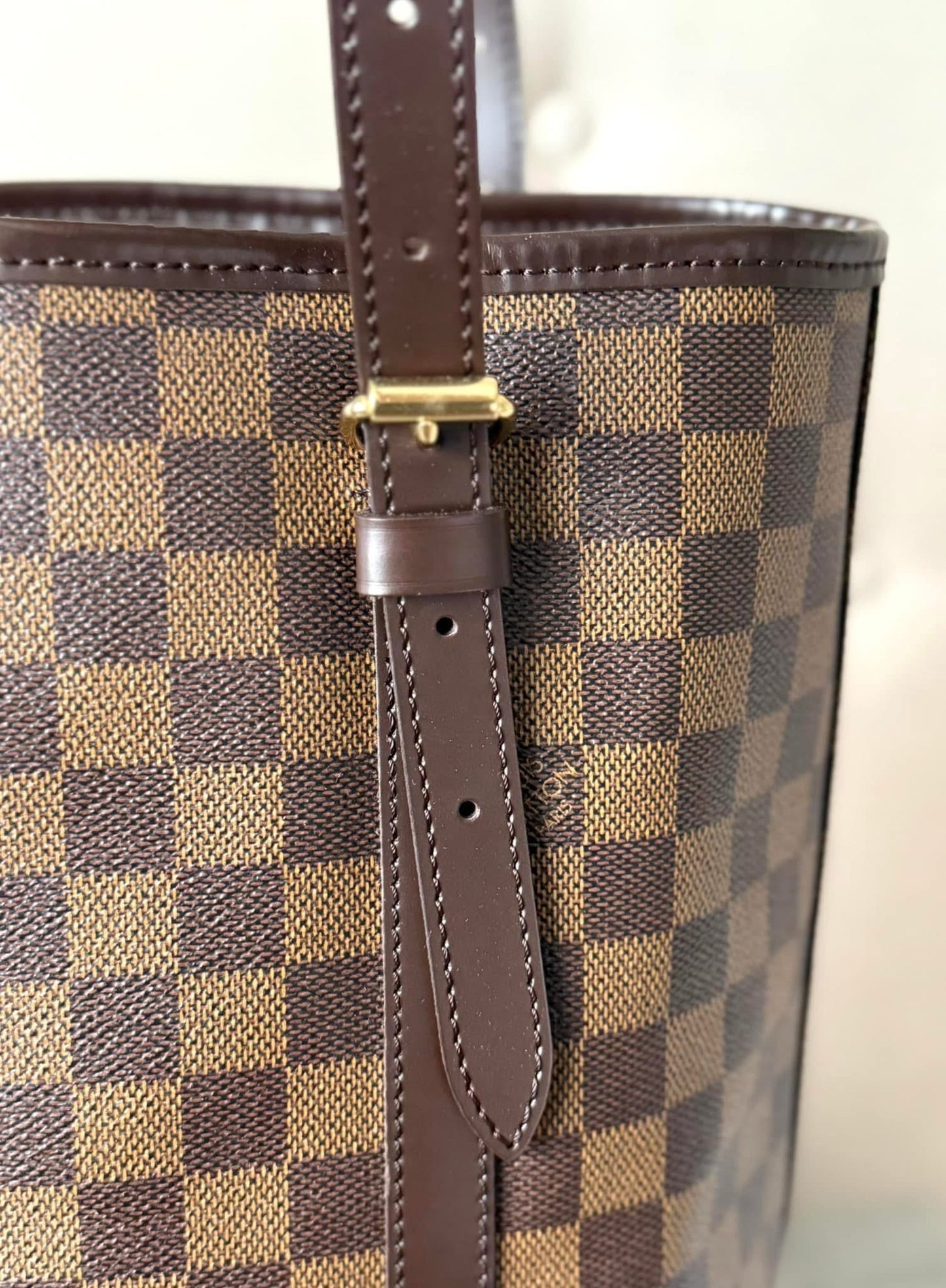 LV Bucket GM Damier Ebene