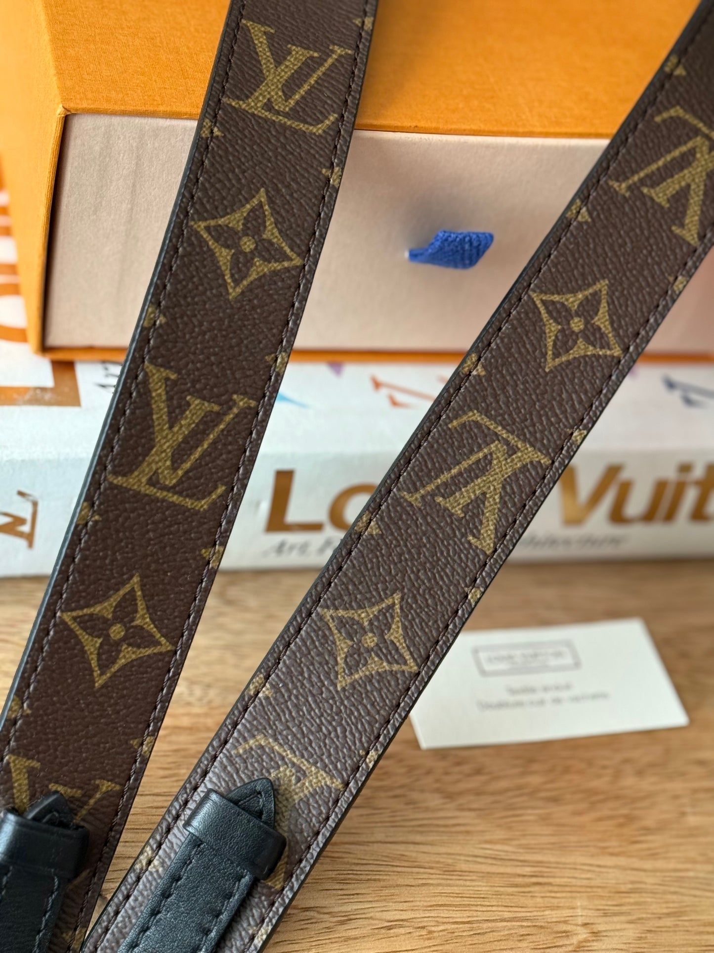 LV Bandouliere XL Black Strap