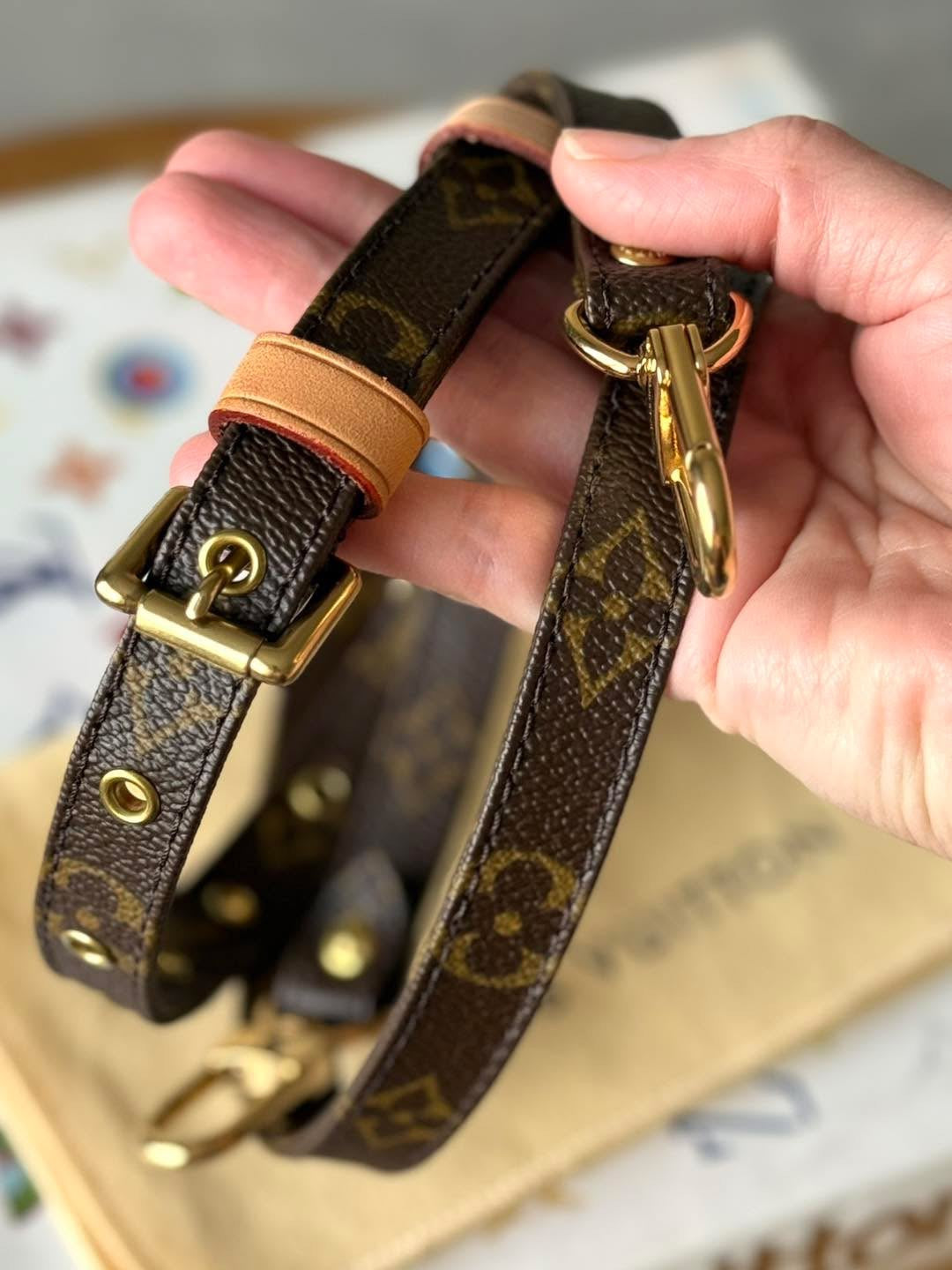 LV 16mm Monogram Strap