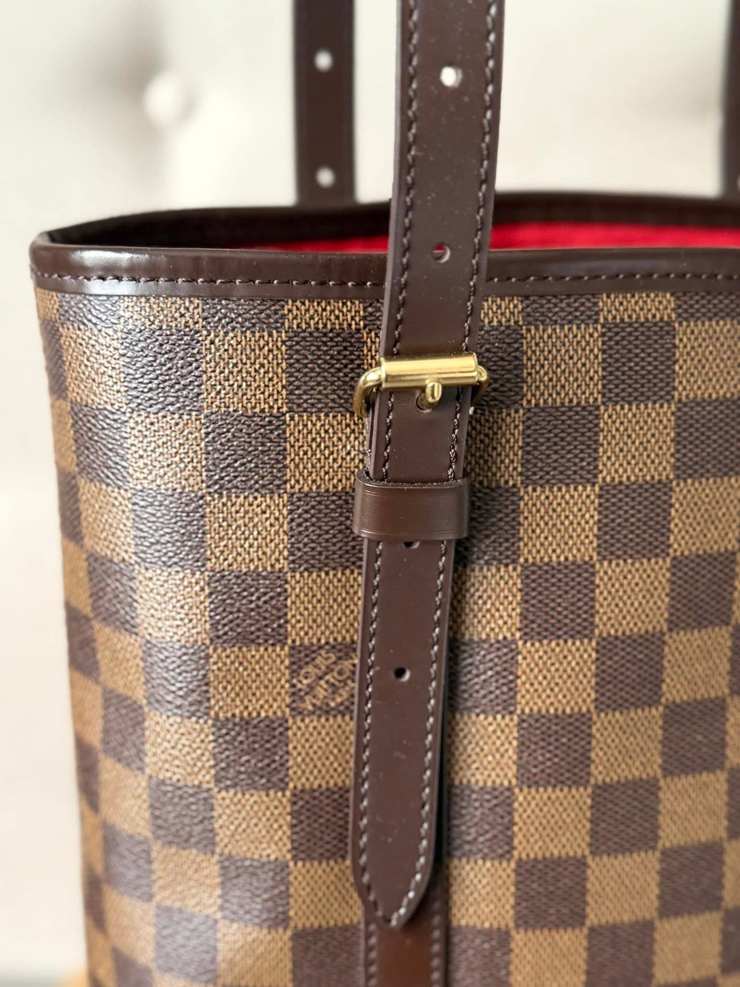 LV Bucket GM Damier Ebene