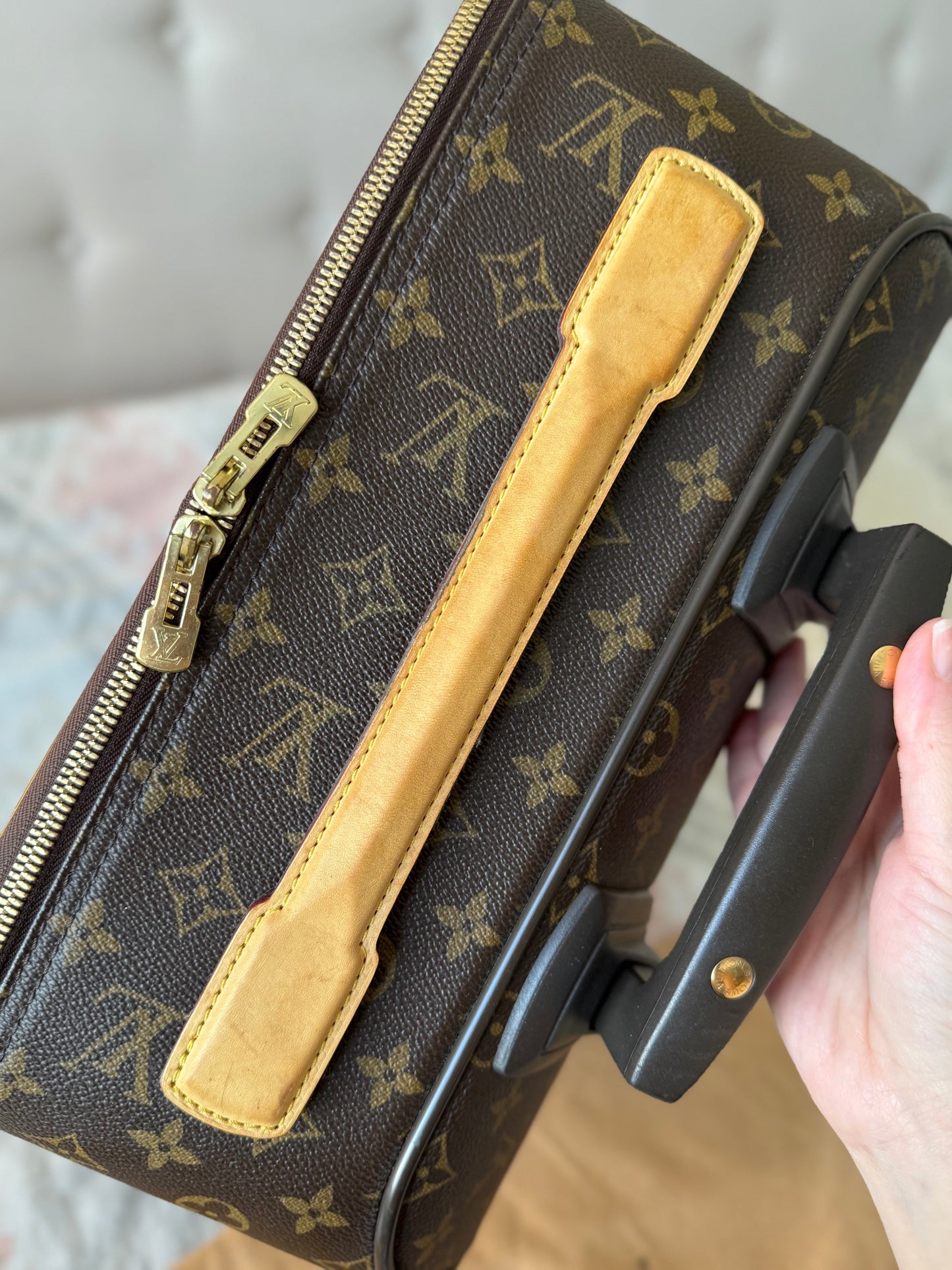 Authentic LV Pegase 45 Rolling Luggage