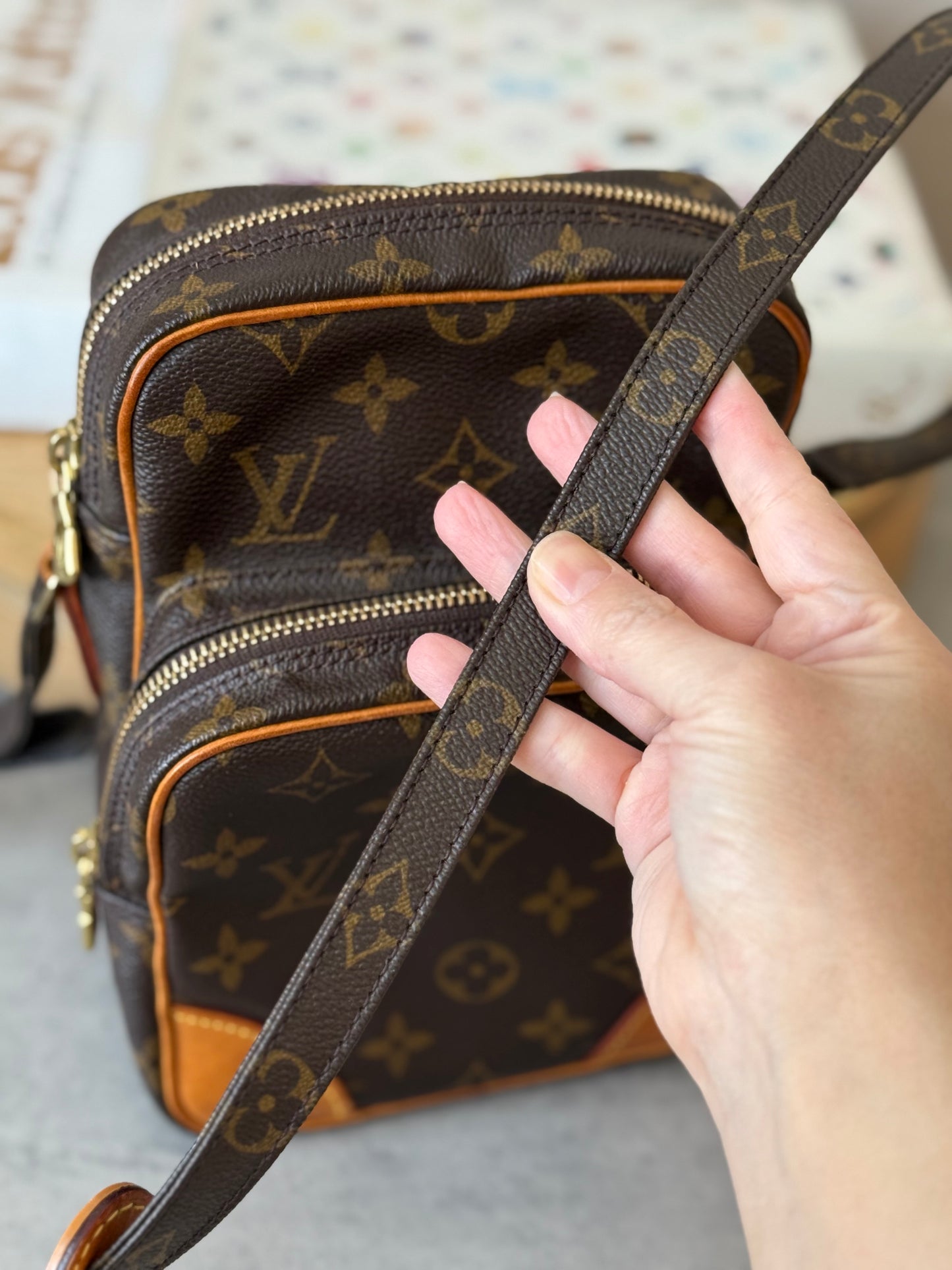 LV Amazon crossbody