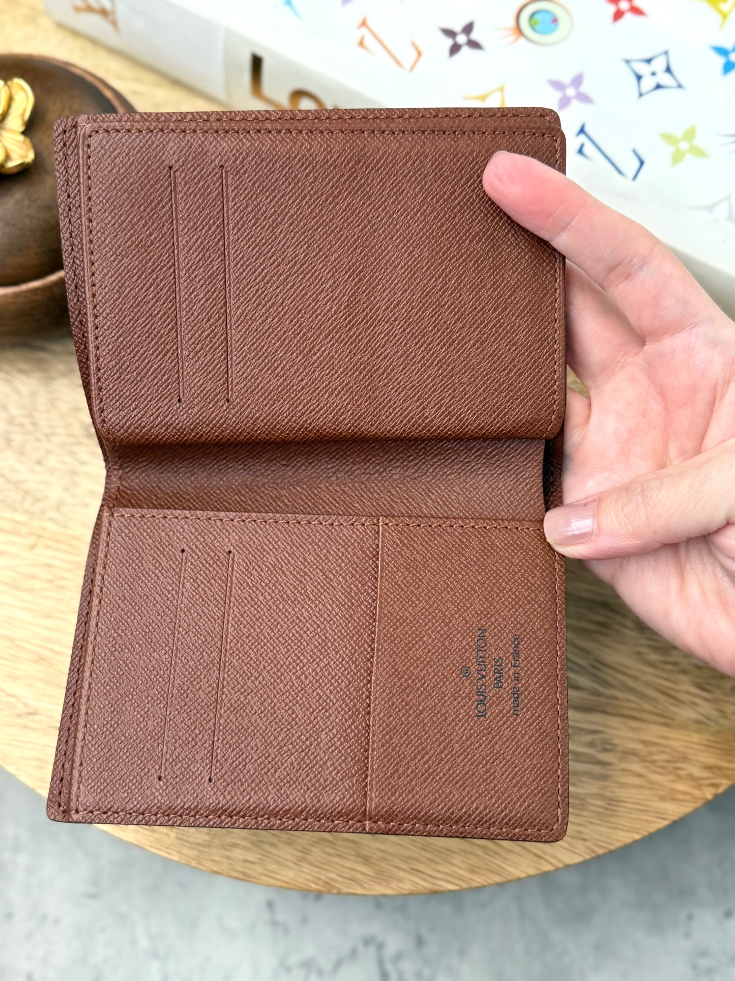 LV Trifold Monogram Wallet