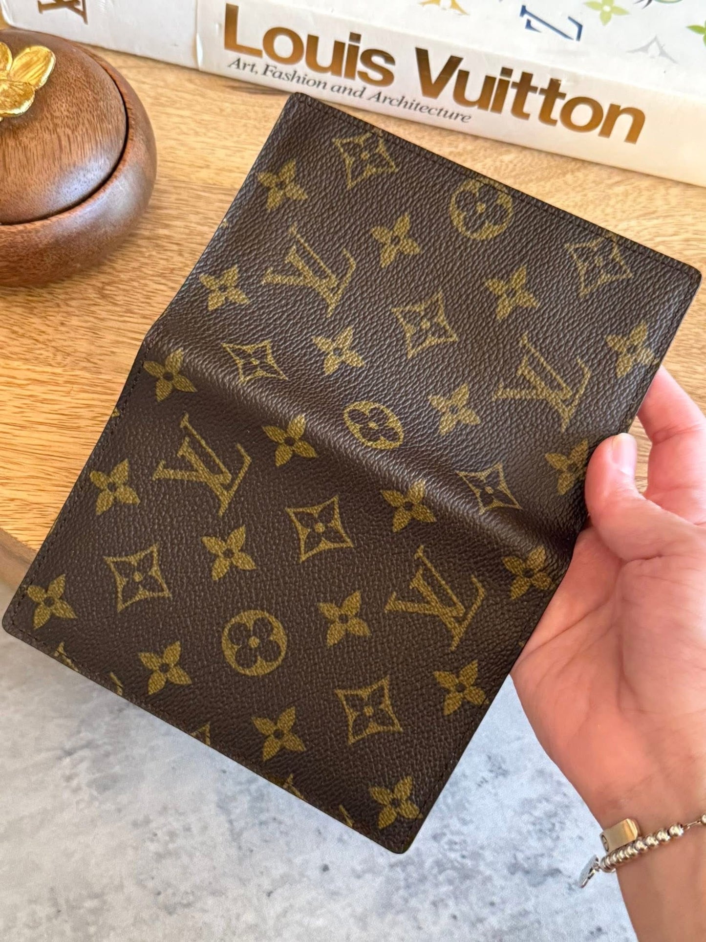 LV Passport Holder Monogram