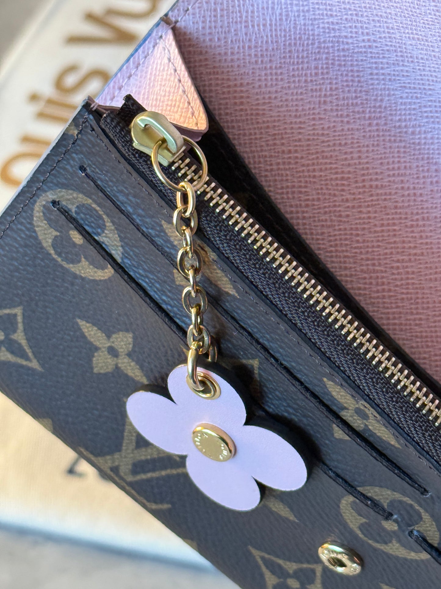 LV Emilie Bloom Wallet