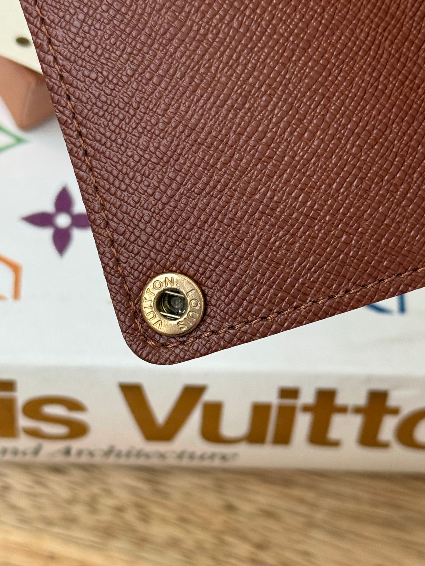 LV Porte Pression Card Holder