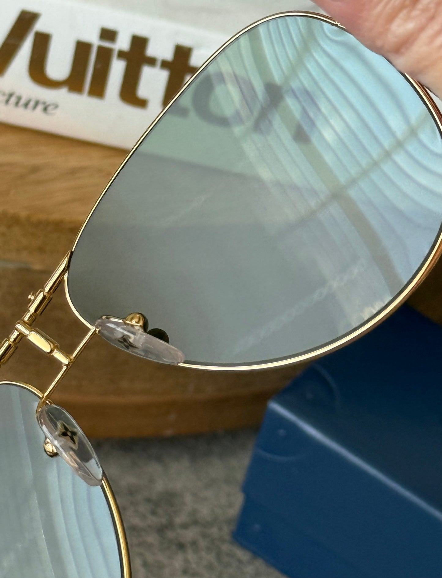 LV Cesar Pilot Aviator Sunglasses