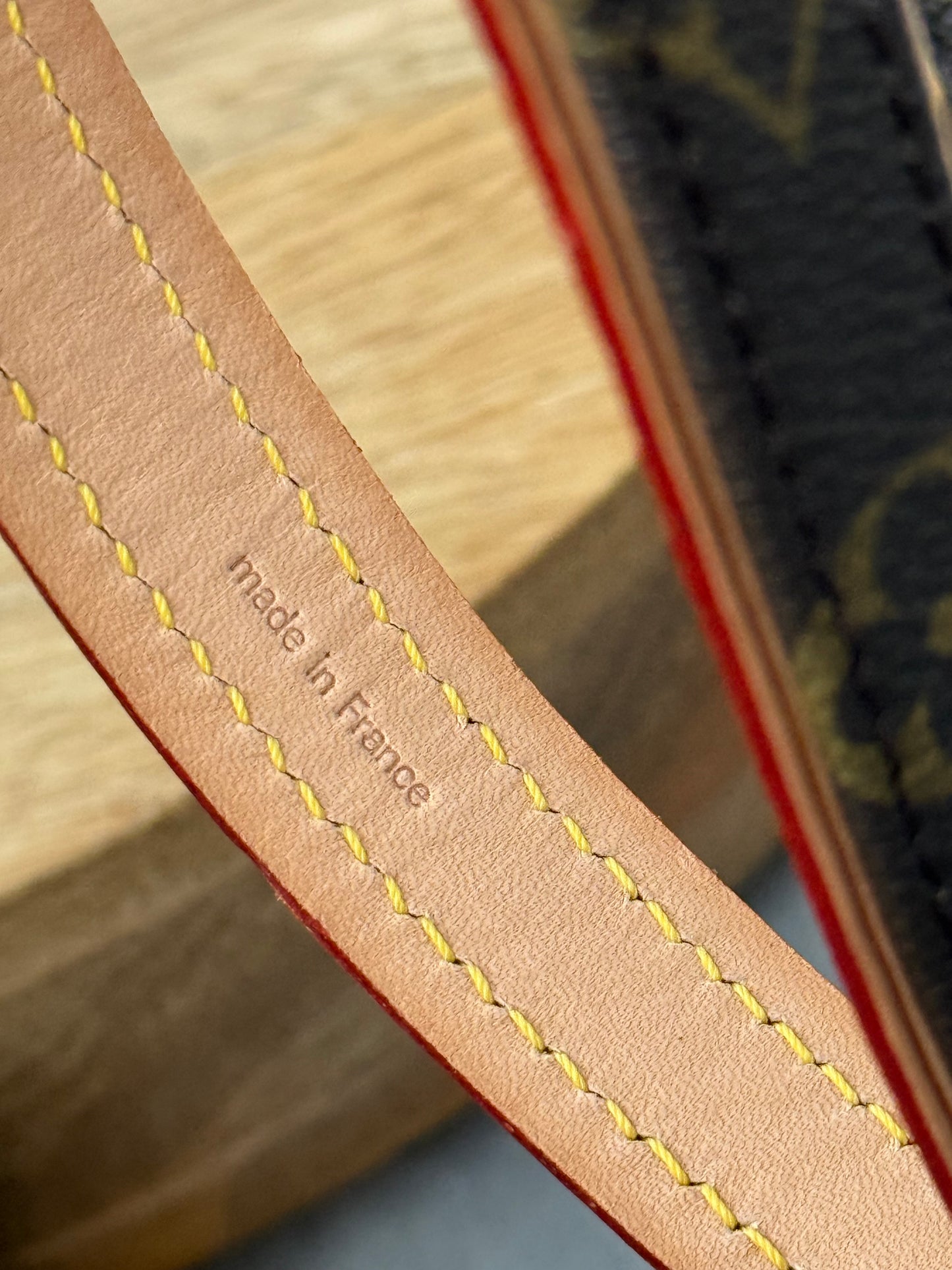 LV Collar PM with Monogram Leash