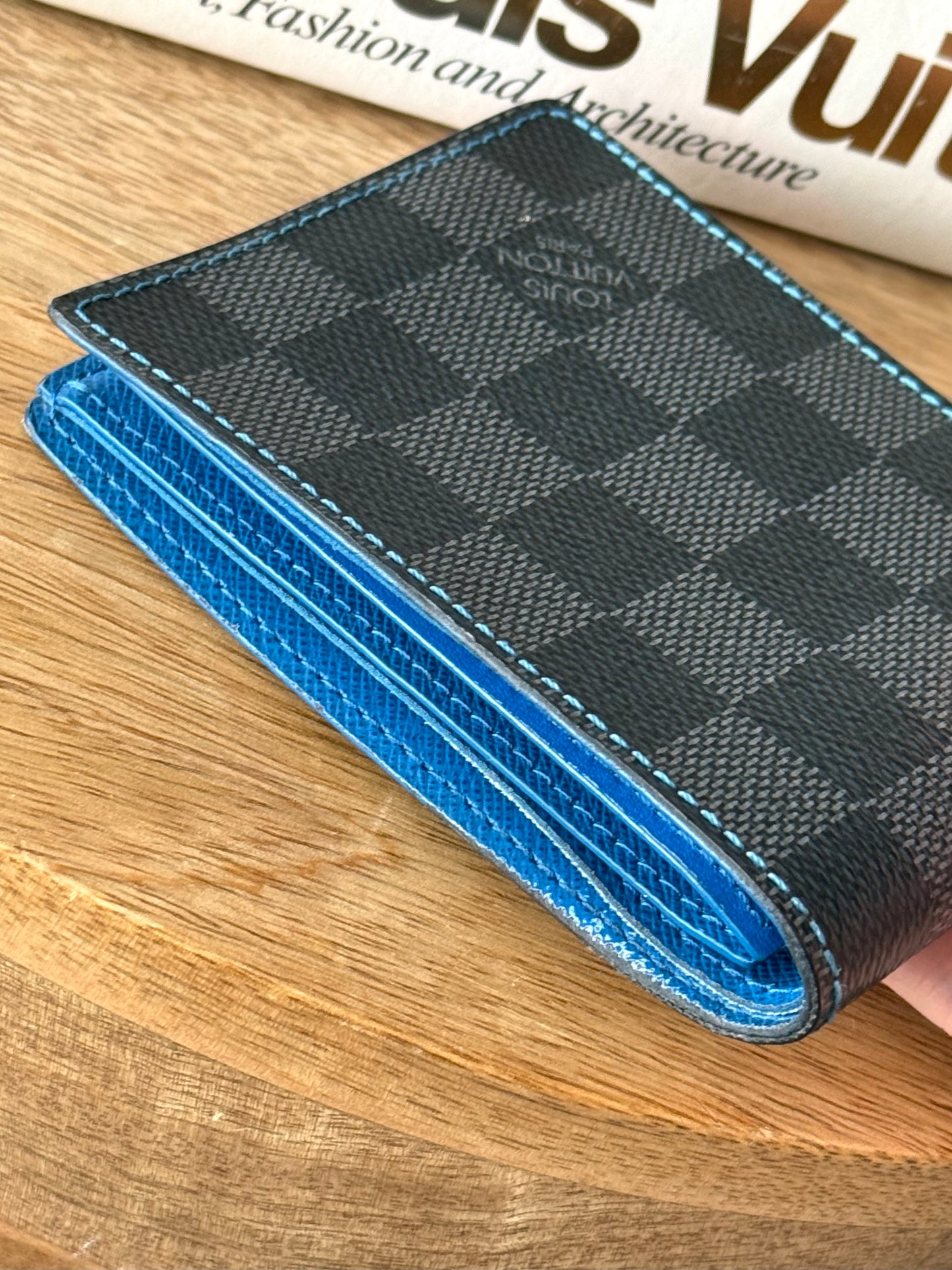 LV Slender Wallet Damier Graphite