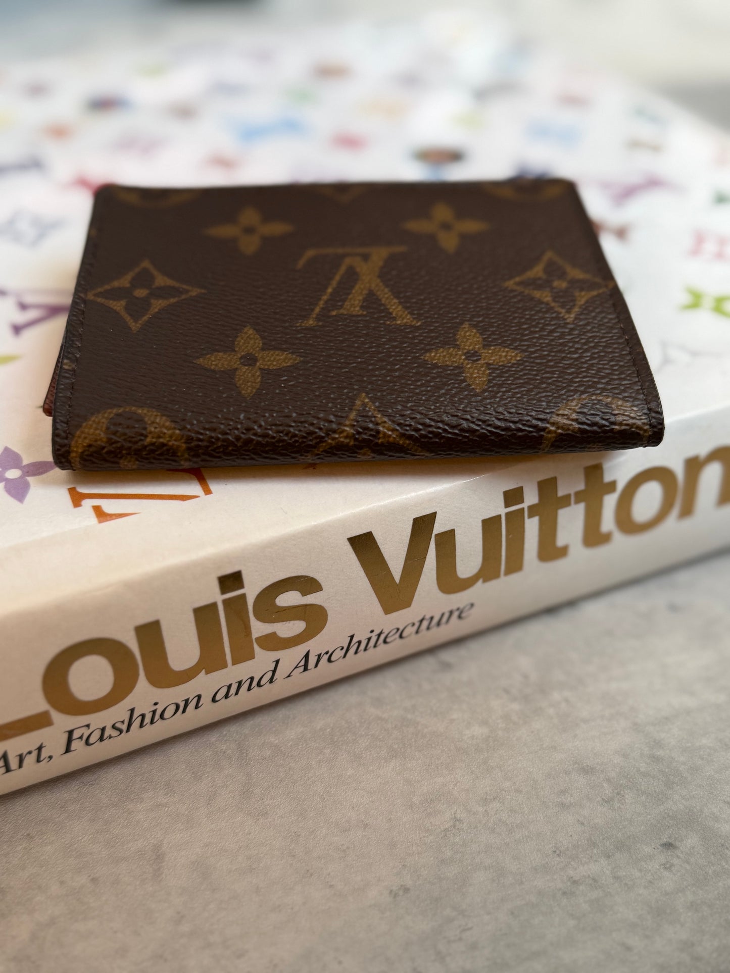 LV Envelope Business Card Holder