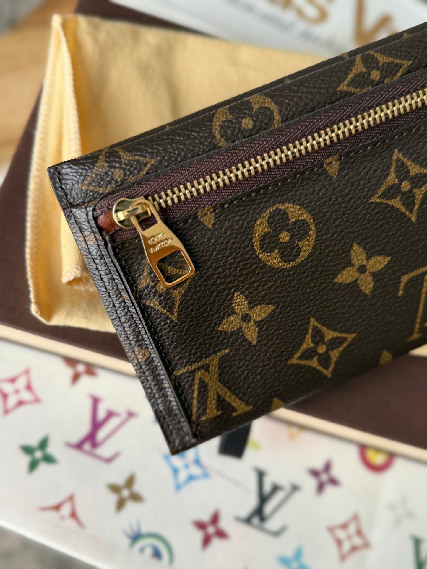 LV Origami Long Wallet
